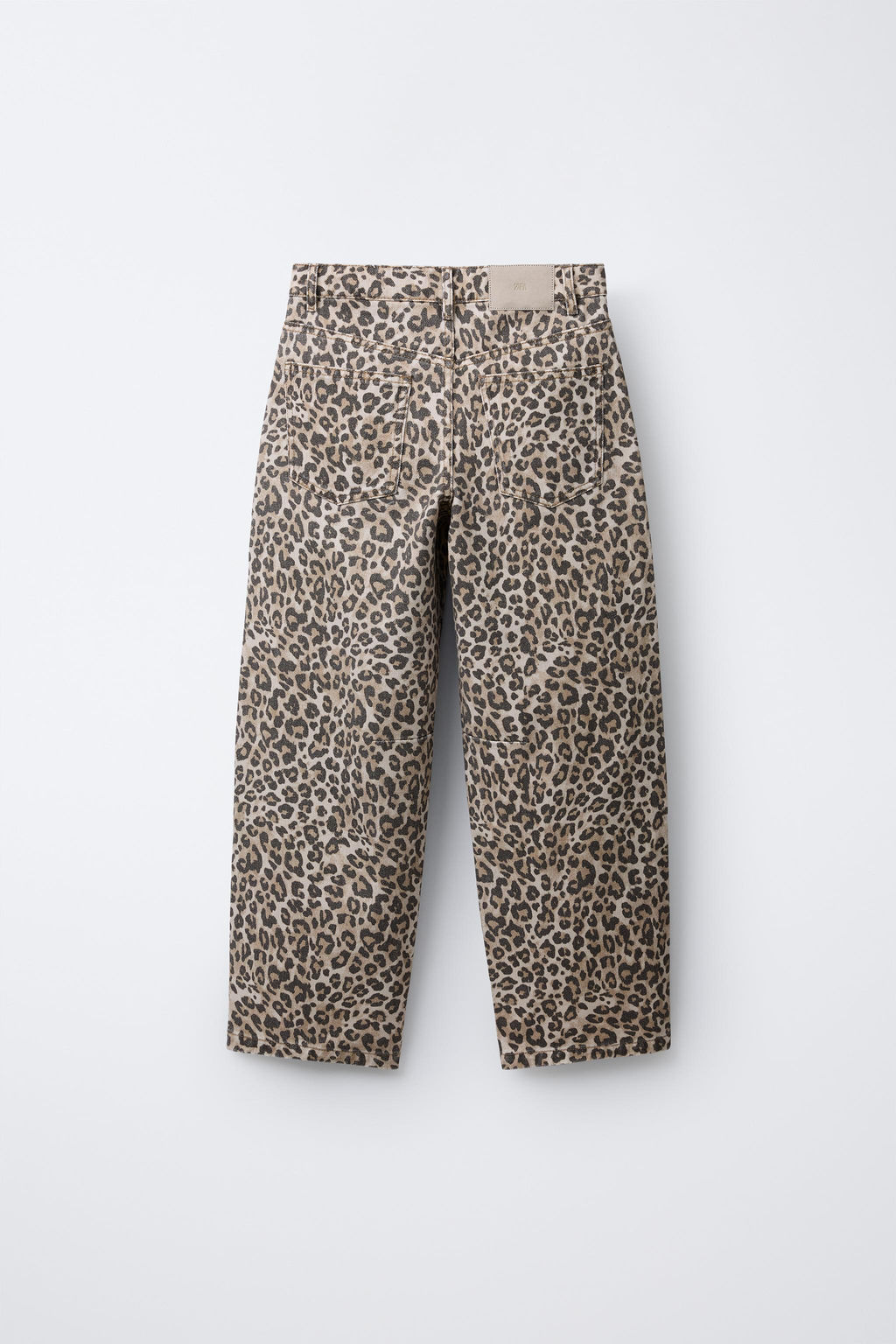BARREL ANIMAL PRINT JEANS - Zara фото 2