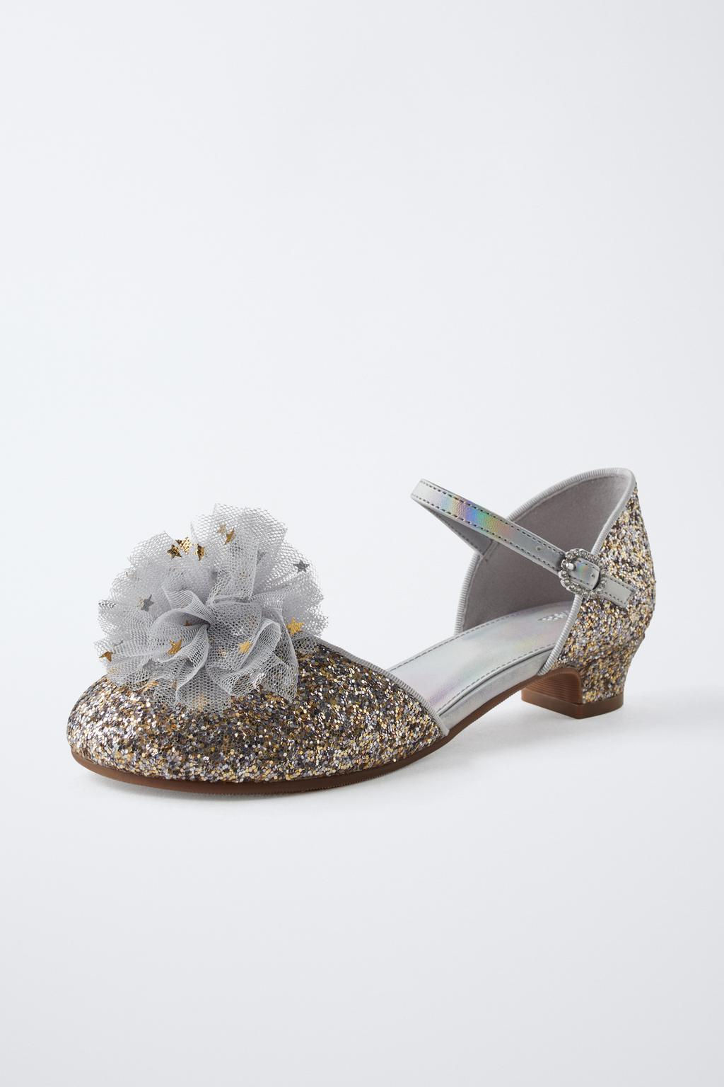 POMPOM HEELED SHOES - Zara фото 4