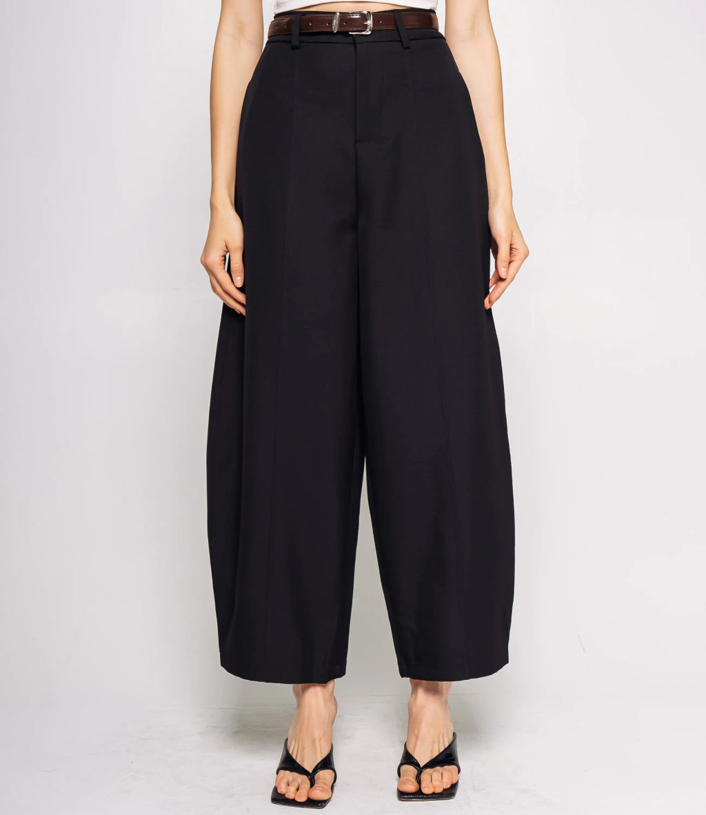 Брюки #КТ0966, чёрный