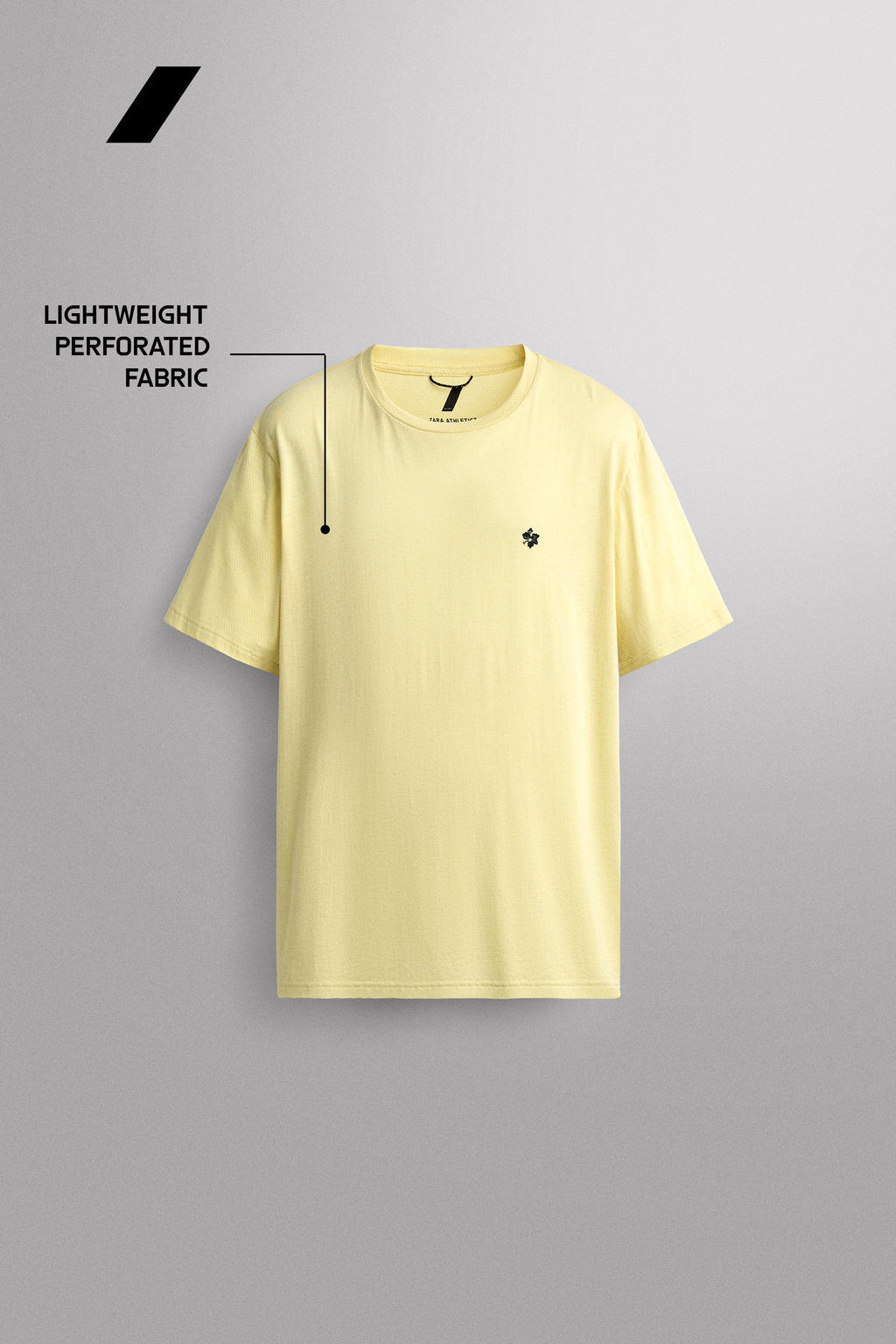 CAMISETA T?CNICA ESTAMPADO FLOR / Amarillo - Zara фото 6