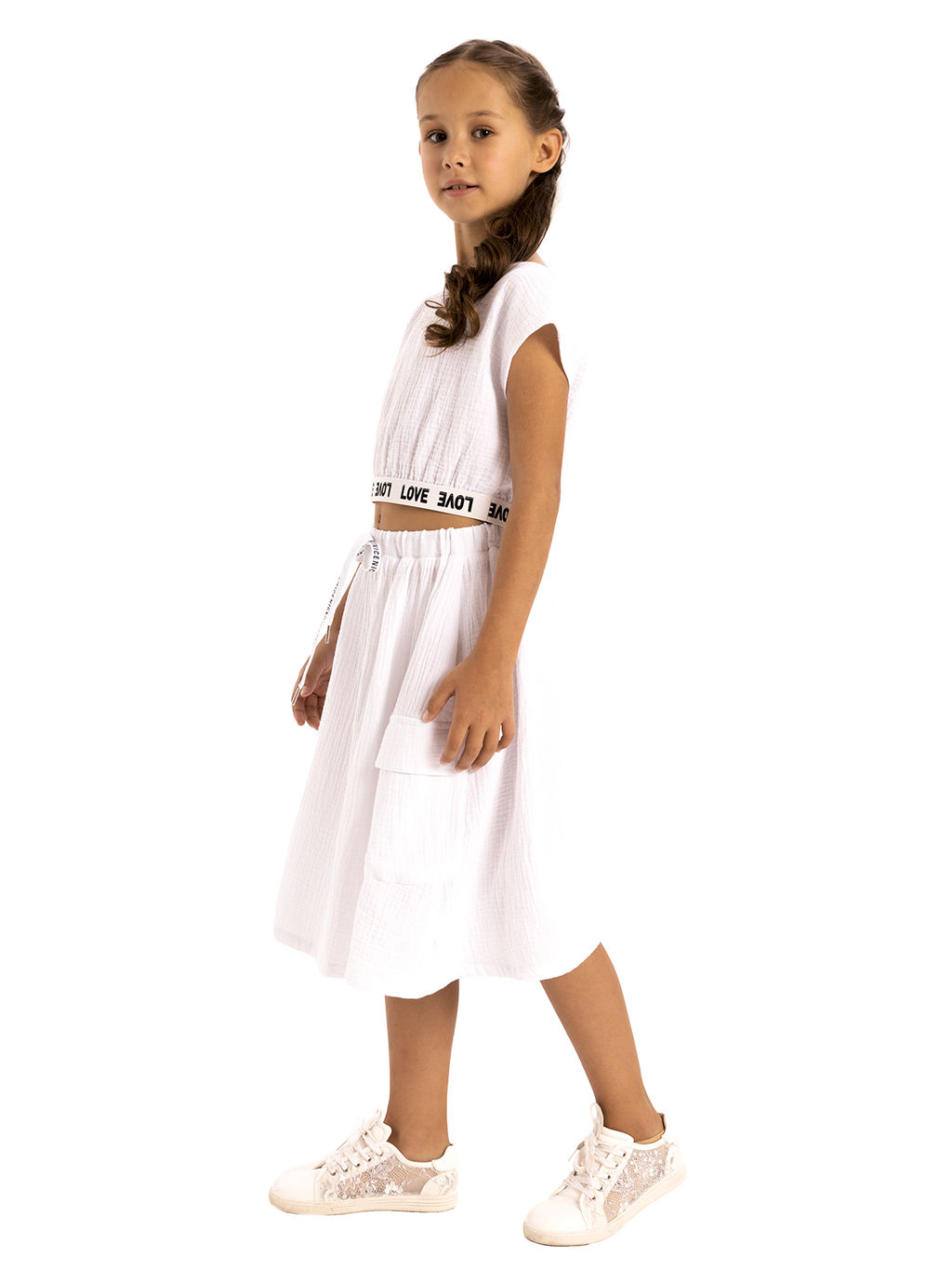 Юбка для девочки О56378 - Карамелли фото 3