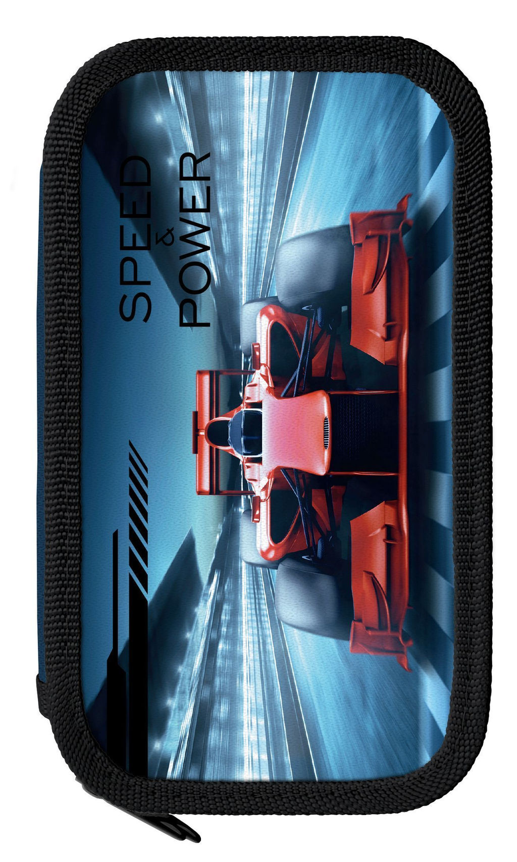 Пенал двухсекционный Schoolformat ФОРМУЛА УСПЕХА 190х105 мм разноцветный, картон