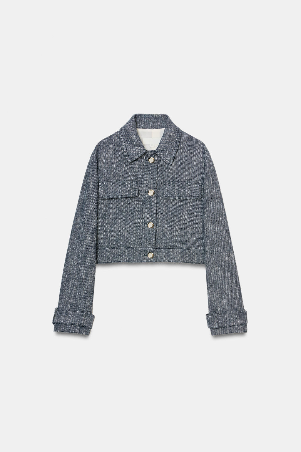 SHORT TEXTURED JACKET - Zara фото 16