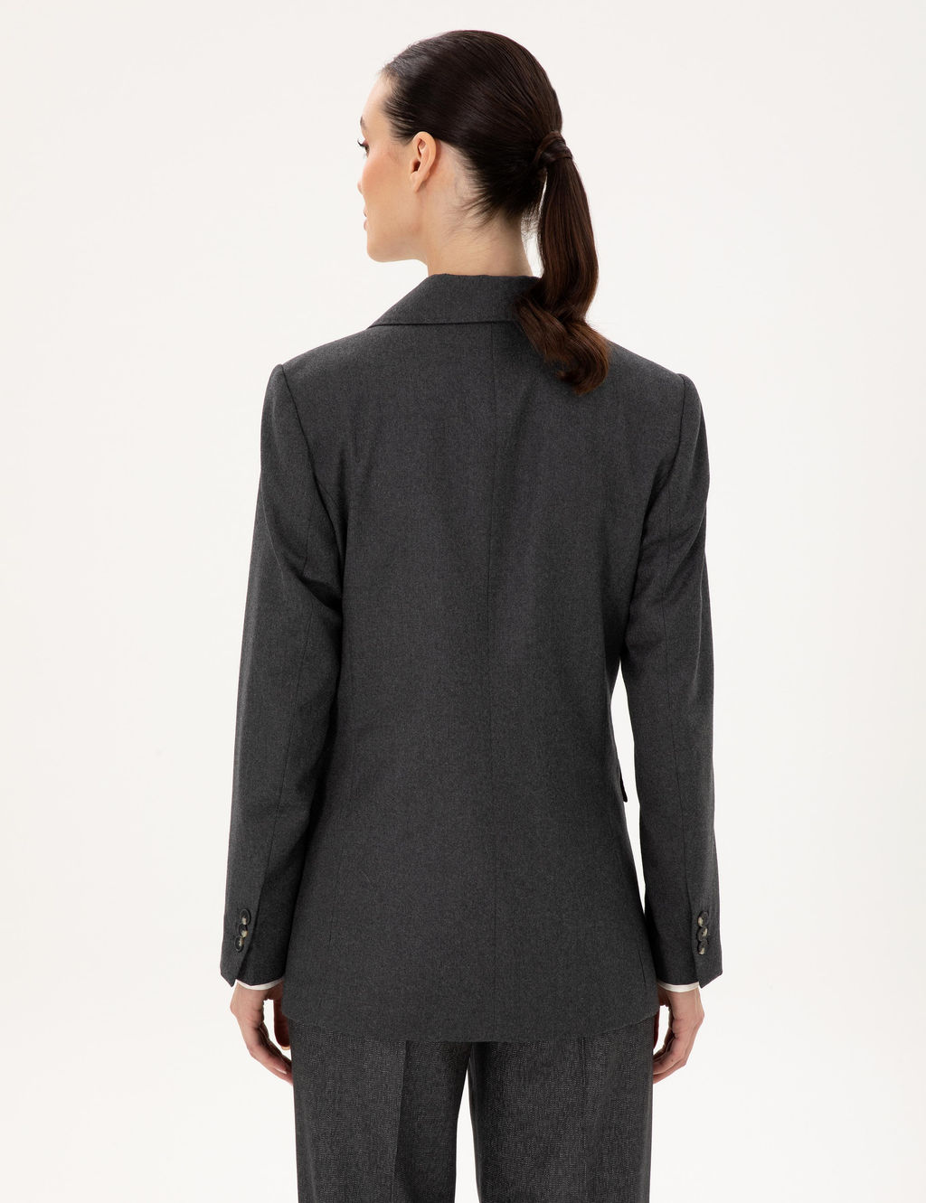 Antrasit Regular Fit Y_n Ceket