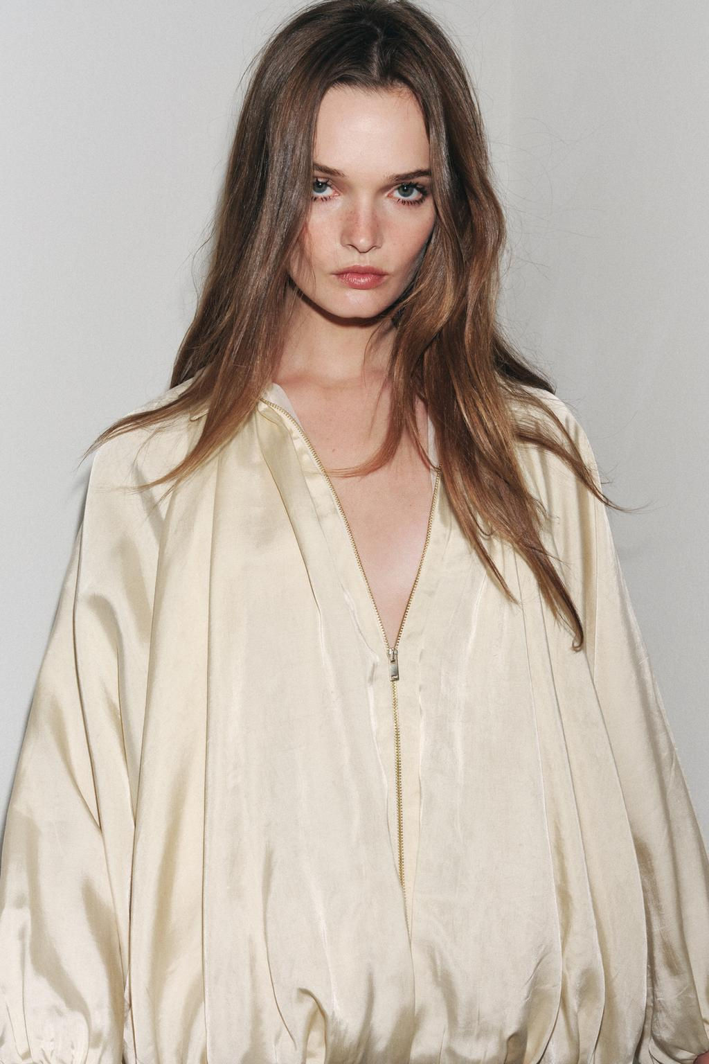 PUFFED BOMBER JACKET - ZW COLLECTION - Zara фото 5