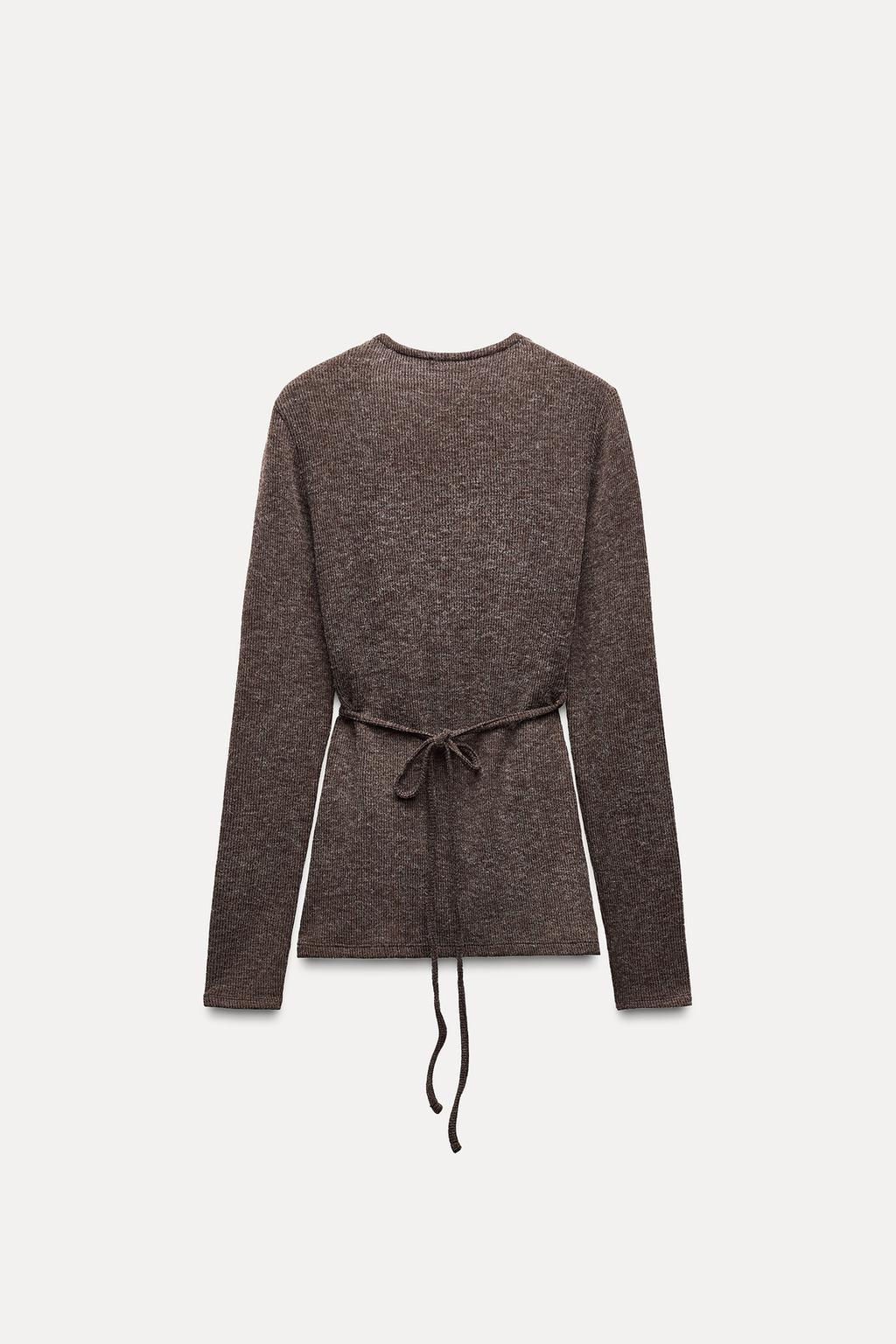 SOFT WRAP JACKET - Zara фото 6
