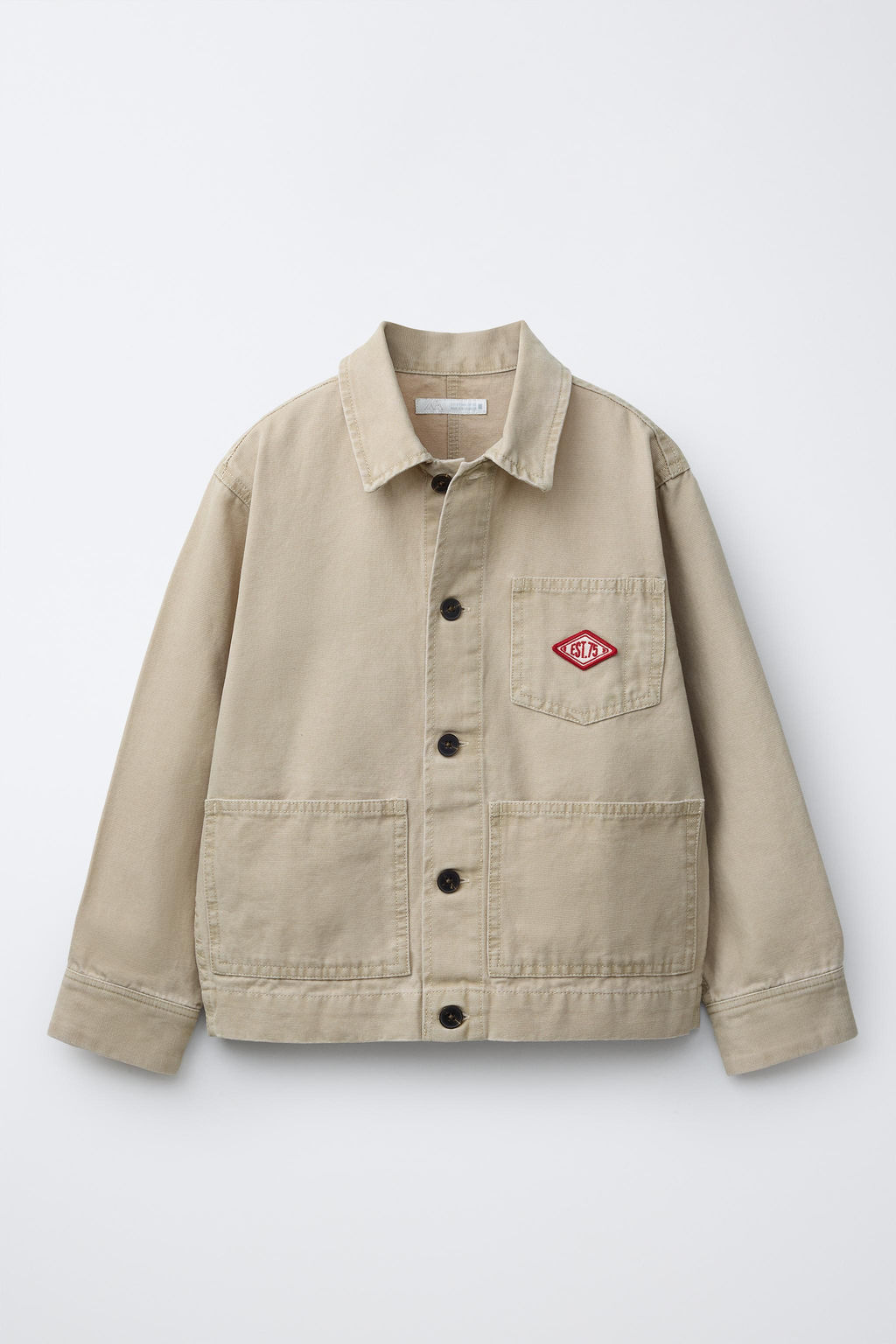 SOBRECAMISA CANVAS PARCHE / Arena - Zara фото 2