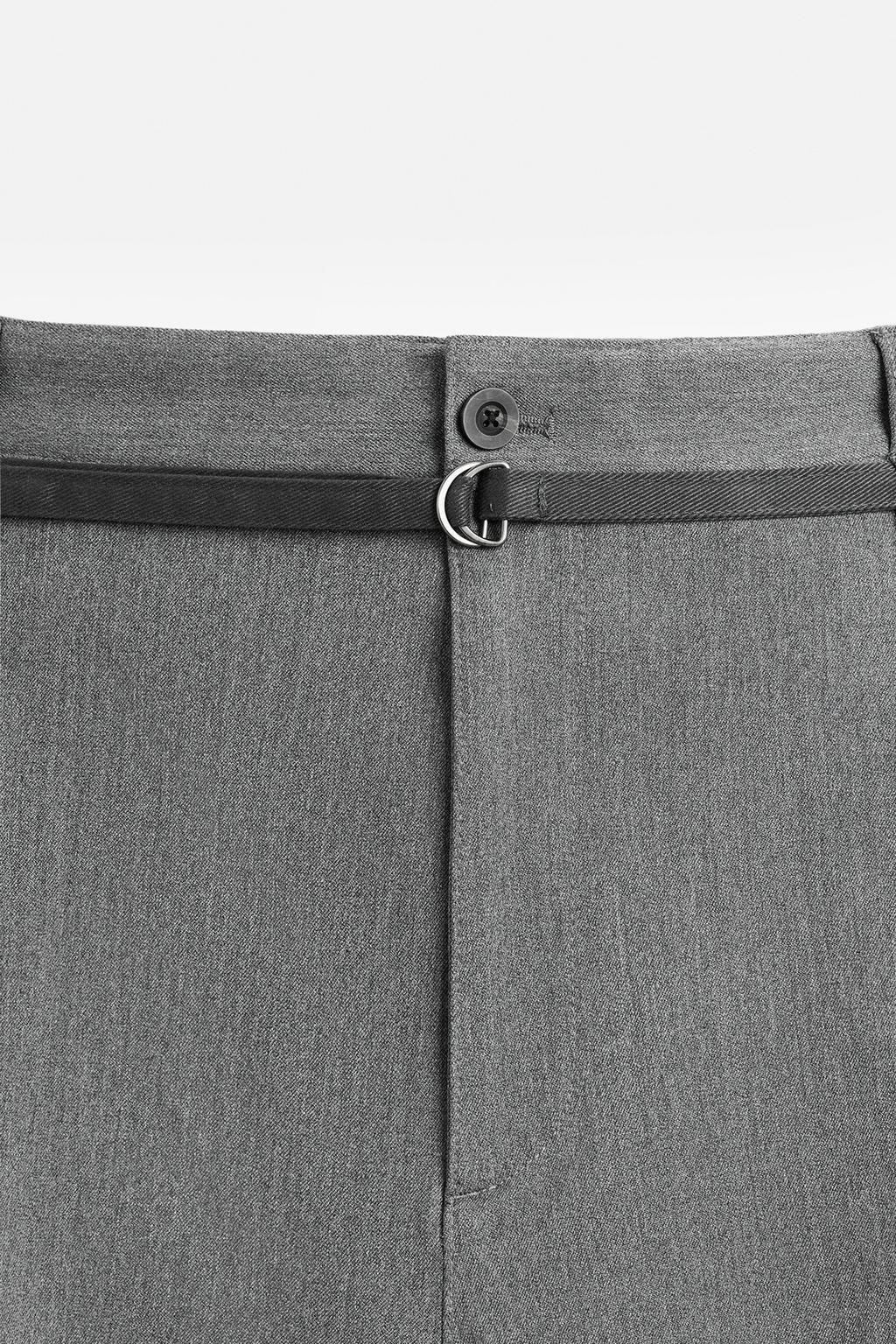 BELTED PLEATED TROUSERS - Zara фото 10