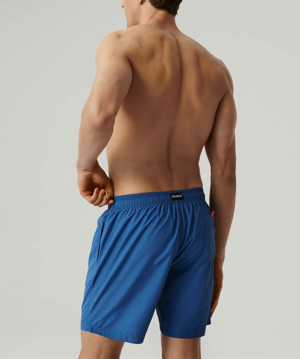 ATLANTIC KMB-223 Шорты мужские пляжные Fast Dry голубой  фото 4