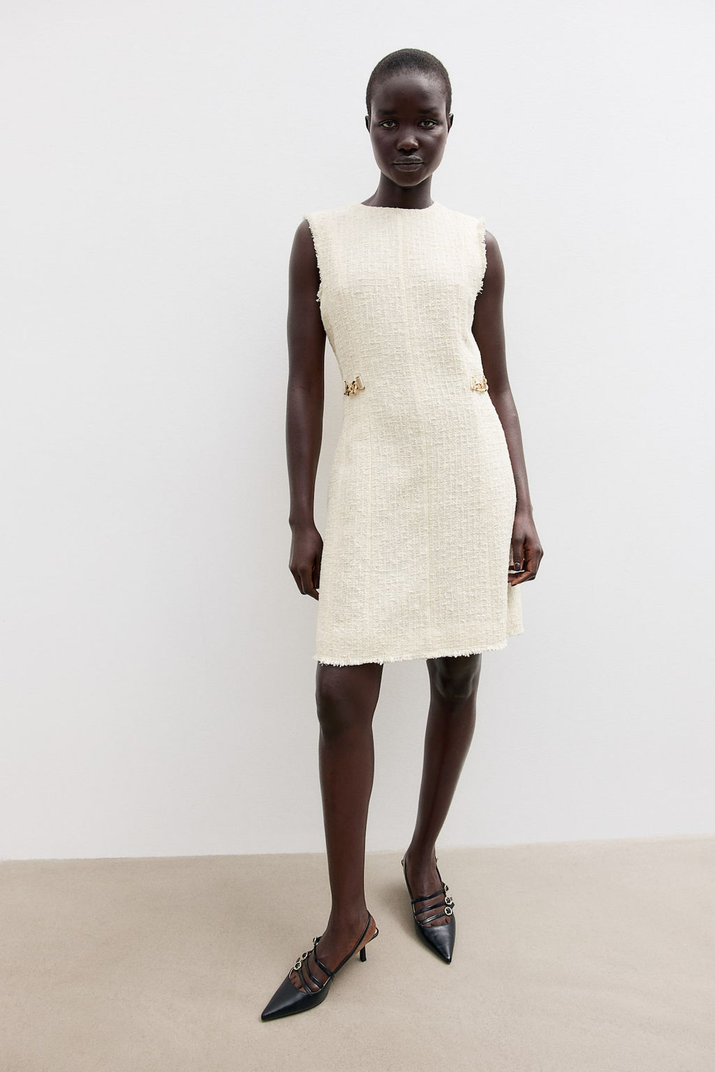 Vestido de boucle con cadena decorativa - H&m фото 3