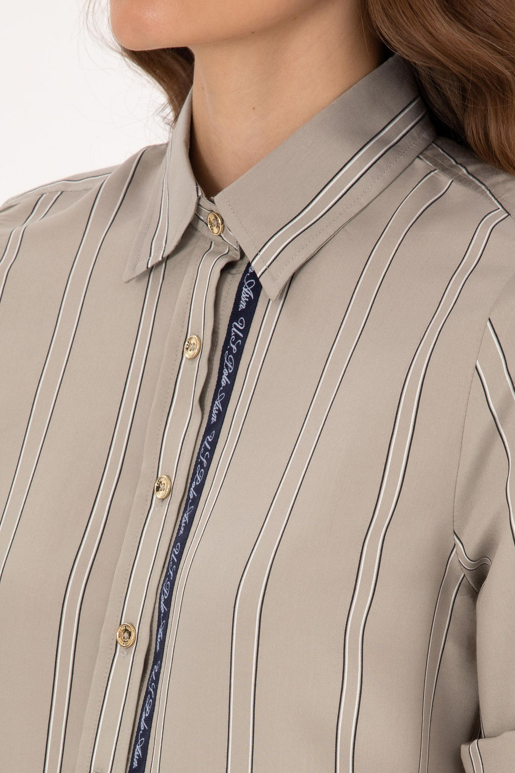 Kad_n A__k Haki Uzun Kollu G_mlek - U.s. polo assn фото 7