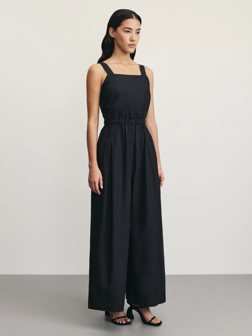 Комбинезон из хлопка приталенного кроя / Zarina  фото 4