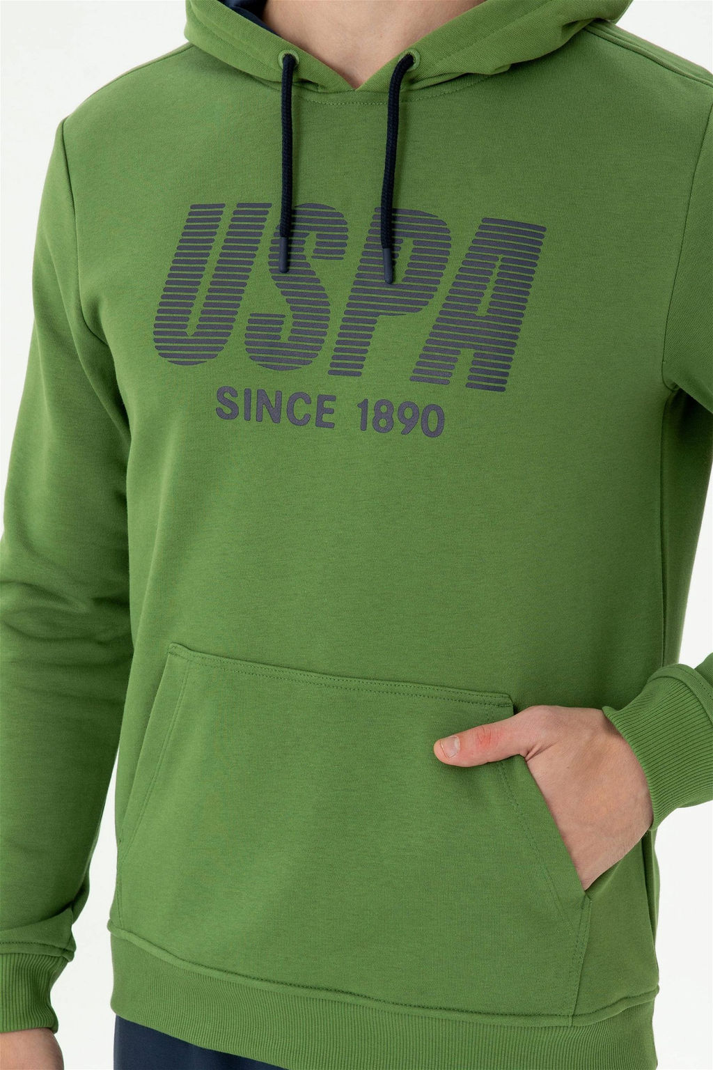 Мужской зеленый свитшот Неожиданная скидка в корзине - U.s. polo assn фото 6