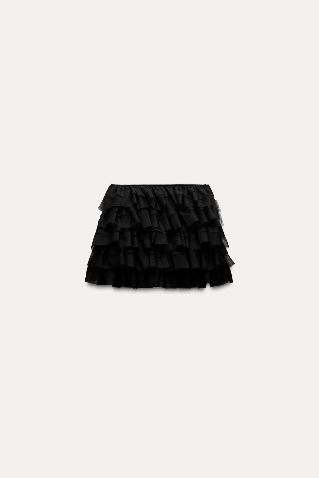 TULLE MINI SKIRT - Zara фото 4