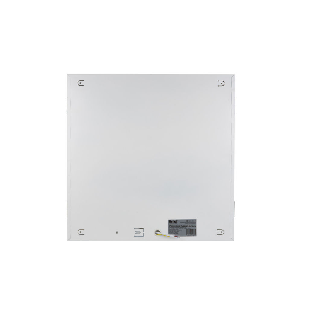 ULP-6060-36W/6500К IP40 GRILYATO OPAL SMOOTH Светильник светодиодный потолочный универсальный. Дневной равномерный свет (6500K). 4200Лм. 588X588x25мм. Корпус белый. В комплекте с и/п. ТМ Uniel