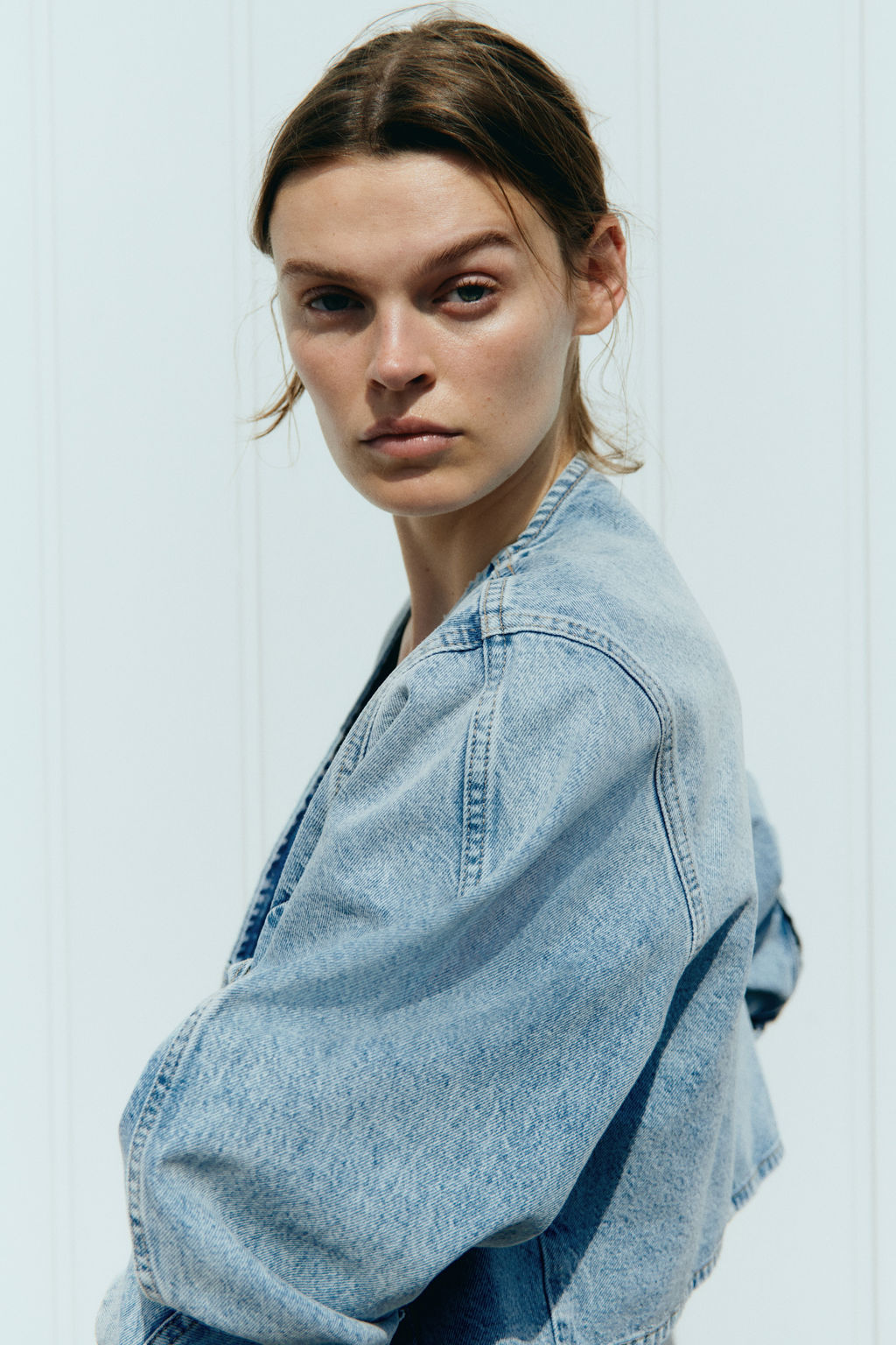 Chaqueta denim cropped - H&m фото 5