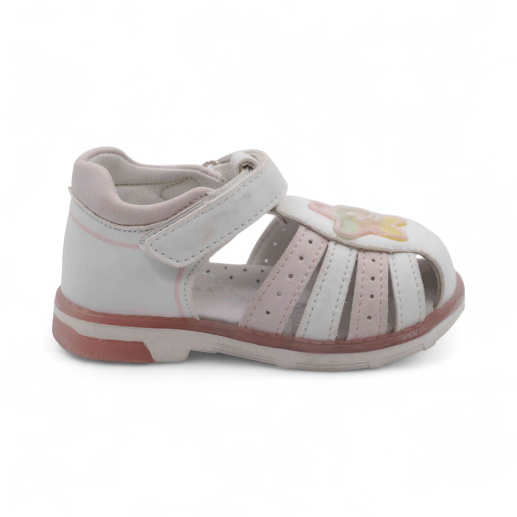Сандалии детские AL967-1L бело розовые - Sport фото 2