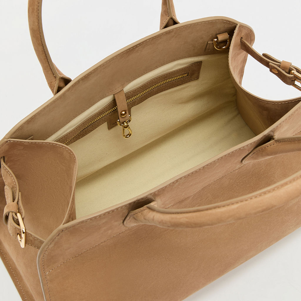 Женский тоут CALZETTI ASHLEY Артикул 4249636, бежевый  фото 7