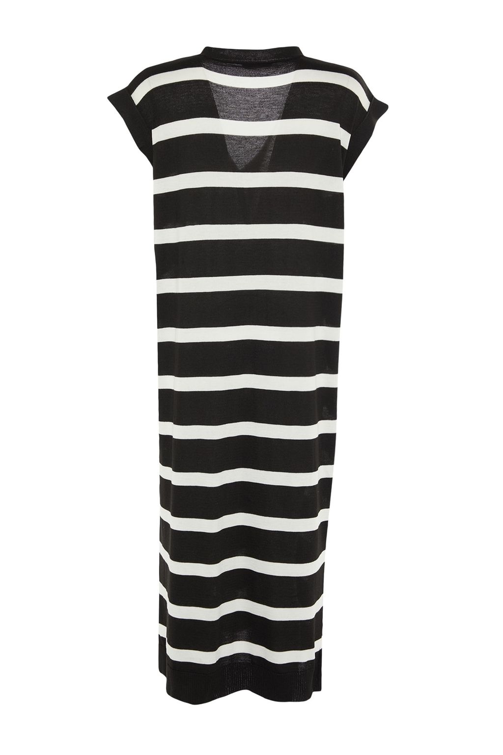 Trendyolmilla Siyah Oversize Midi Elbise TWOSS22EL1076  фото 7