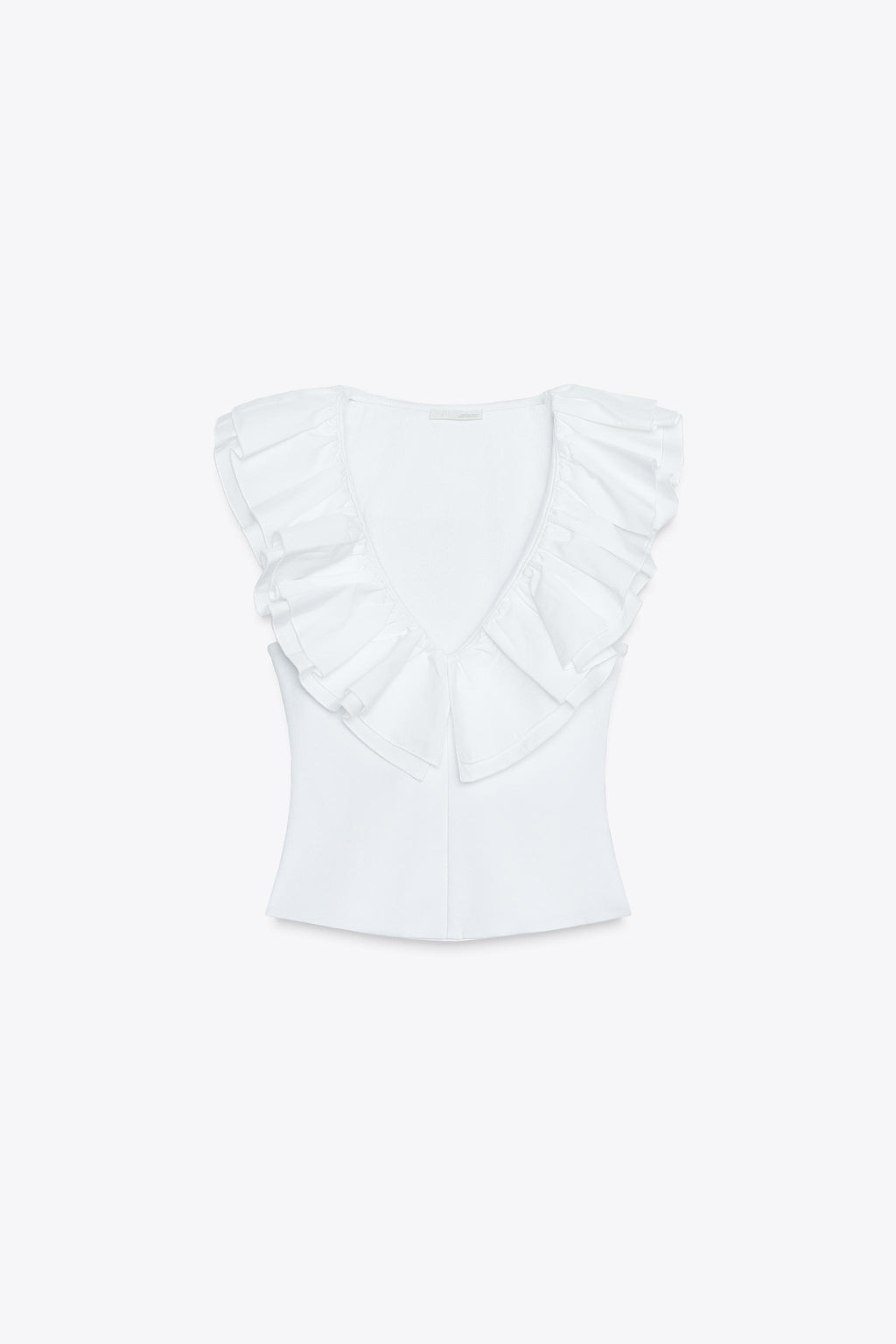 RUFFLED TOP - Zara фото 6