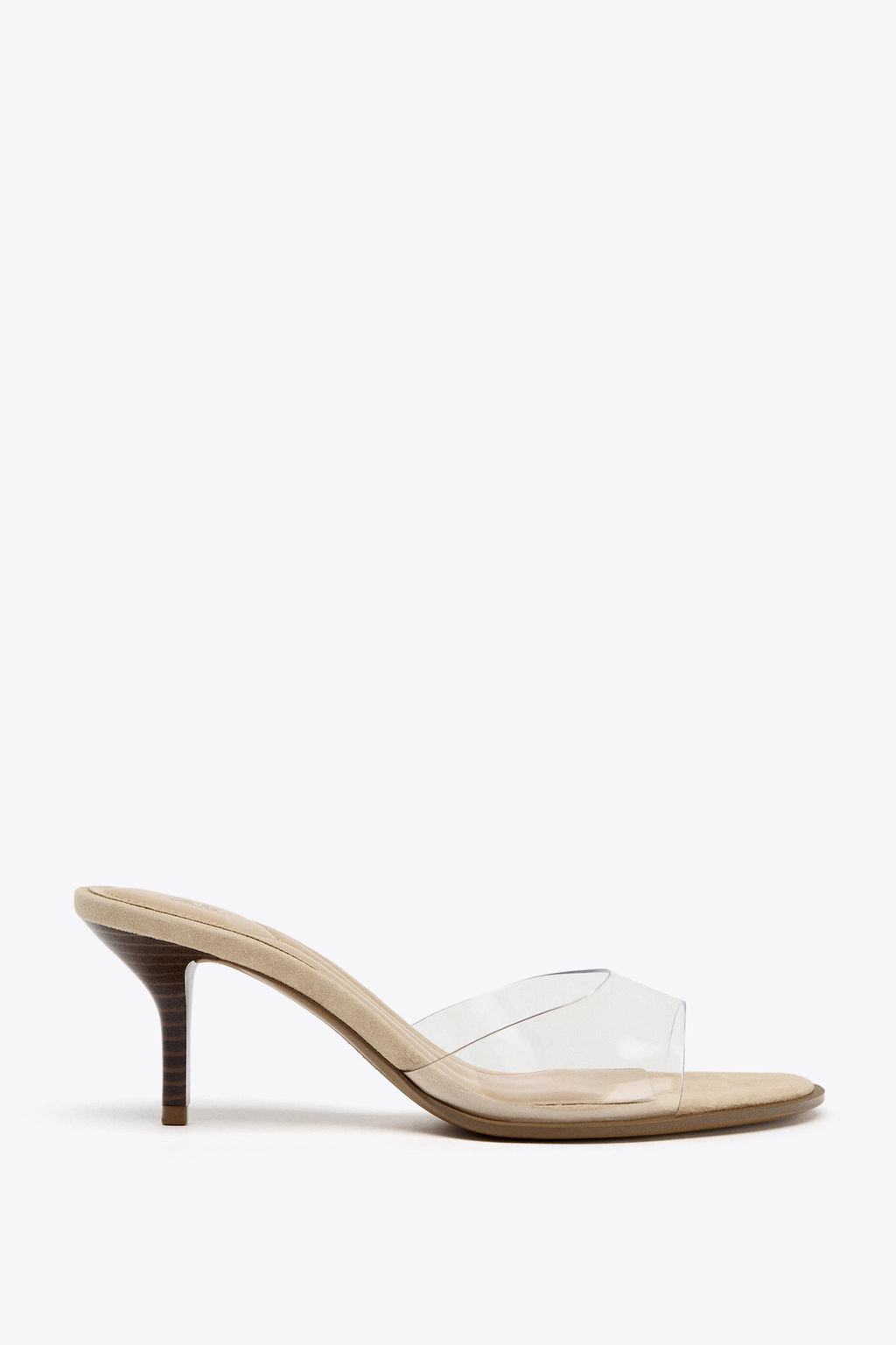 VINYL HEELED SANDALS - Zara фото 7