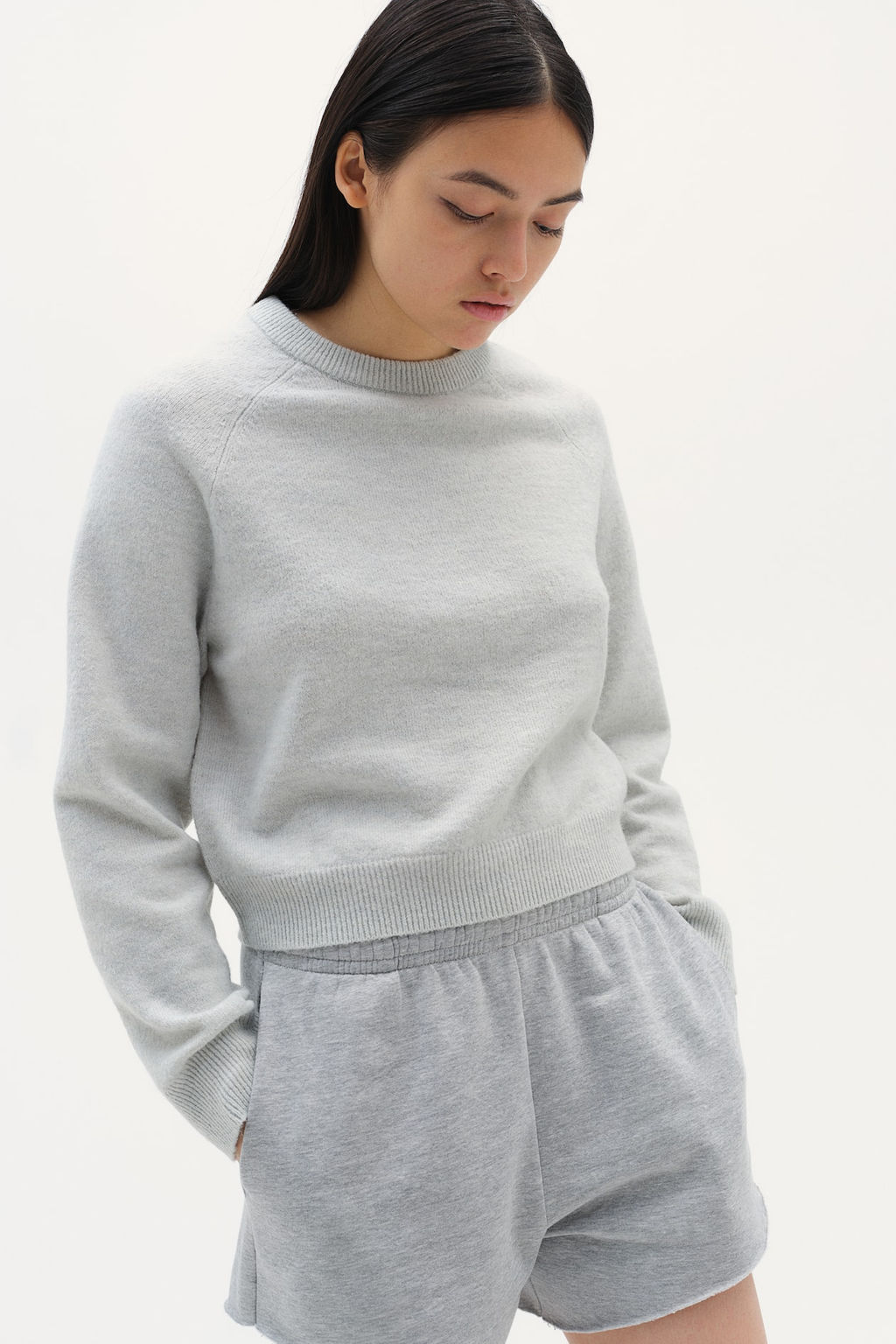 Jersey corto en punto fino - H&m фото 3