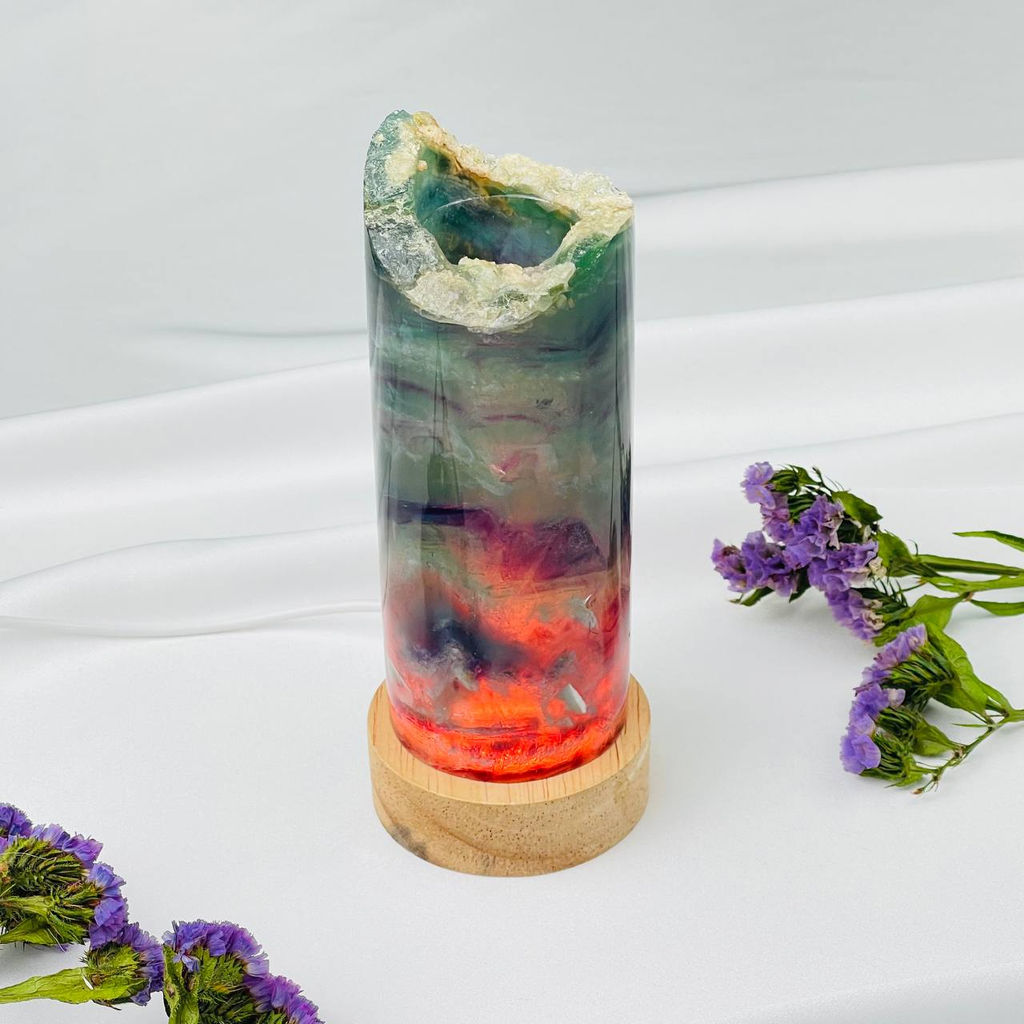 Лампа из Флюорита - Радуга самоцветов фото 6