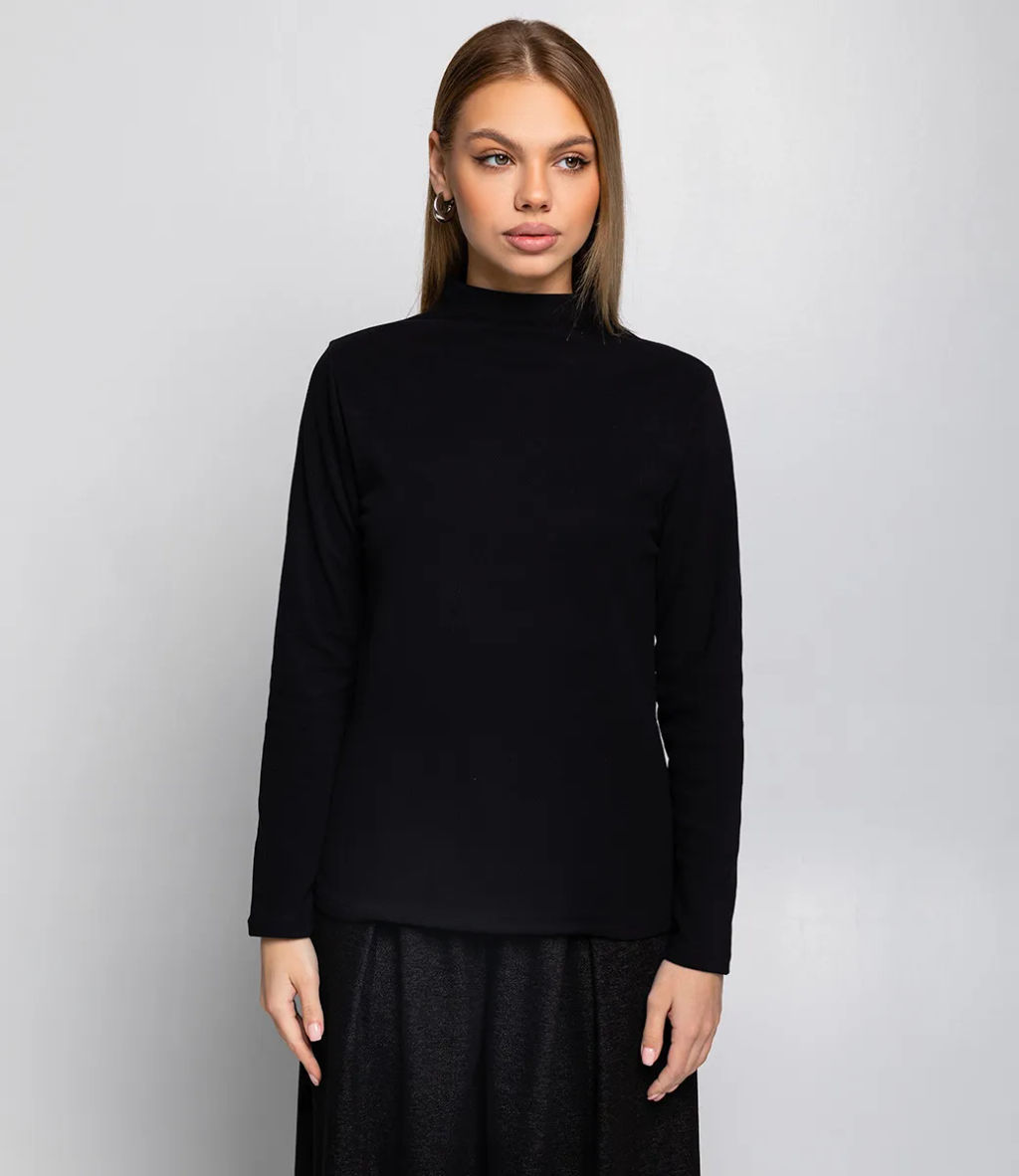 Водолазка #КТ1352 (1), чёрный