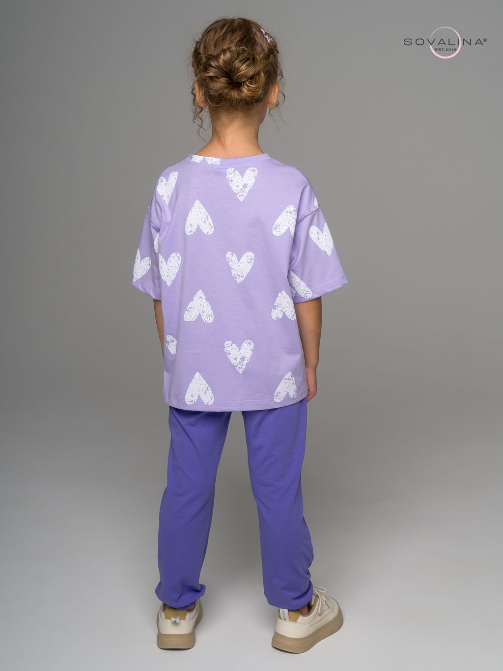 Костюм Daily girl лавандовый смузи-верипери mini