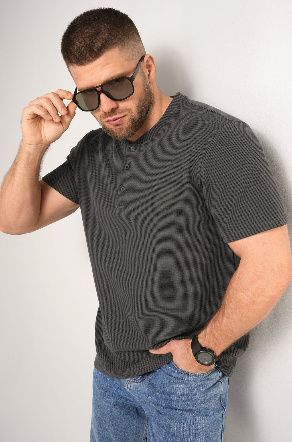 Мужская футболка поло Happyfox