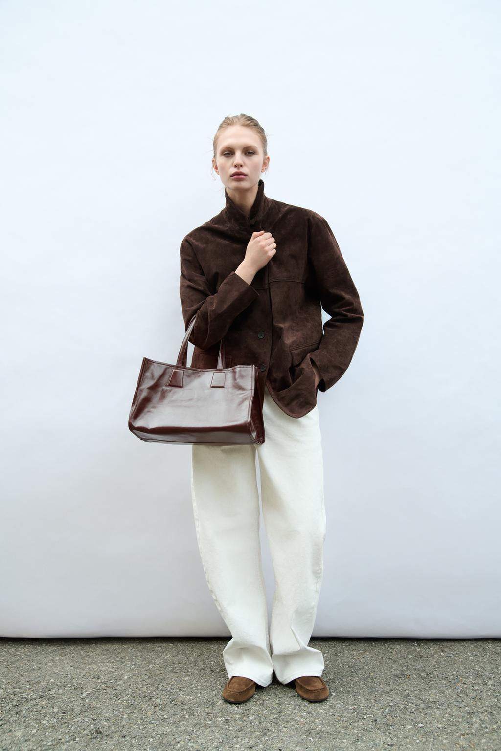 LEATHER TOTE