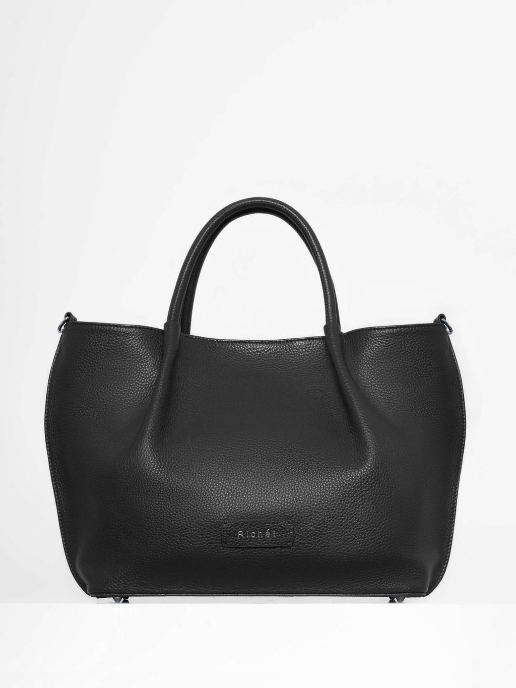 Женская кожаная сумка Richet 2910LN 376 Черный