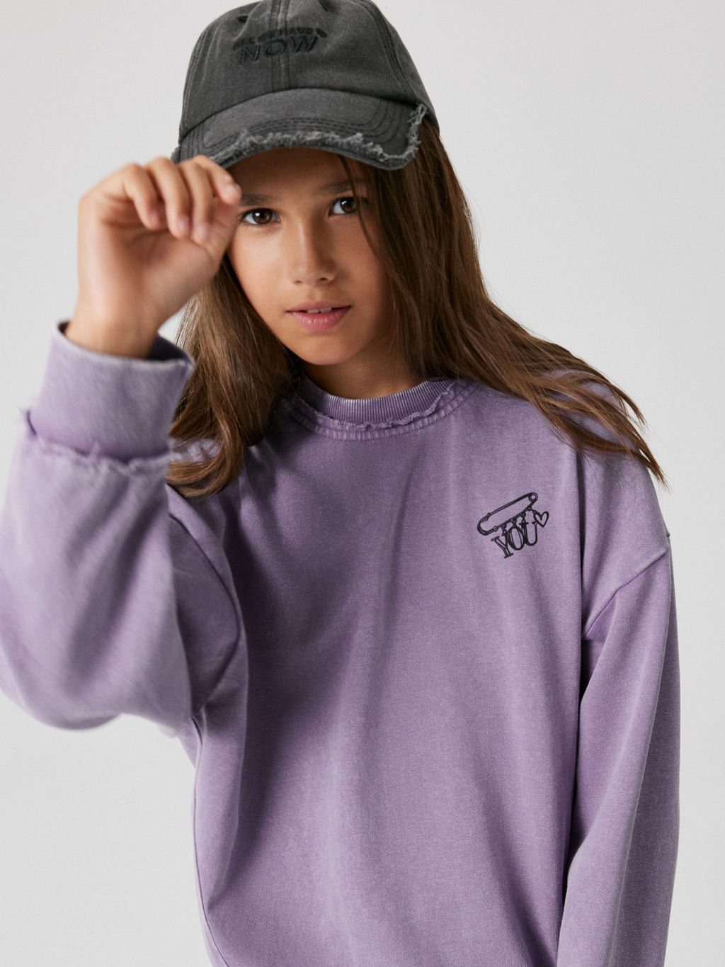ACOOLA / Джемпер детский для девочек Mirza фиолетовый фото 4