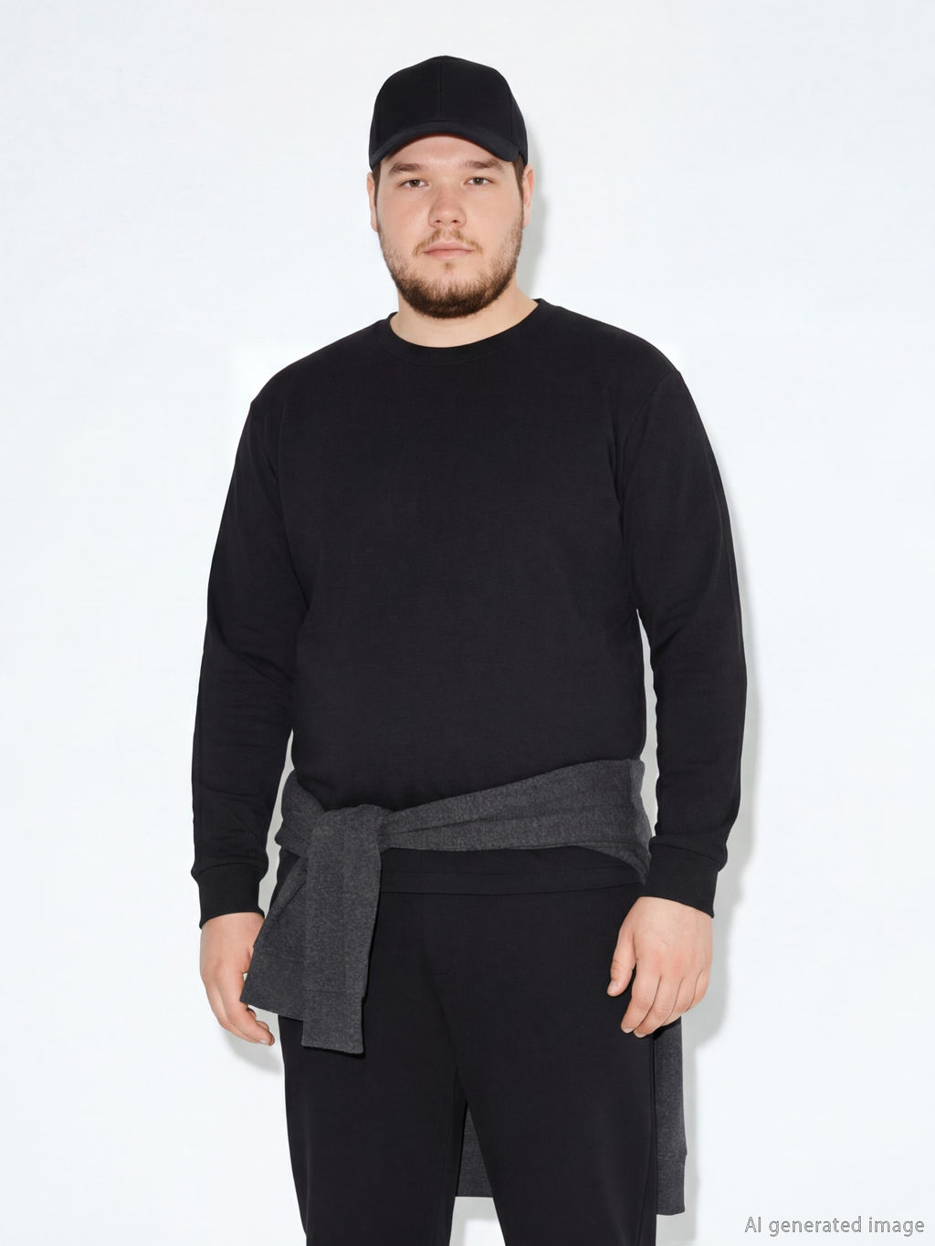 Bisiklet Yaka Uzun Kollu Erkek Ti??rt