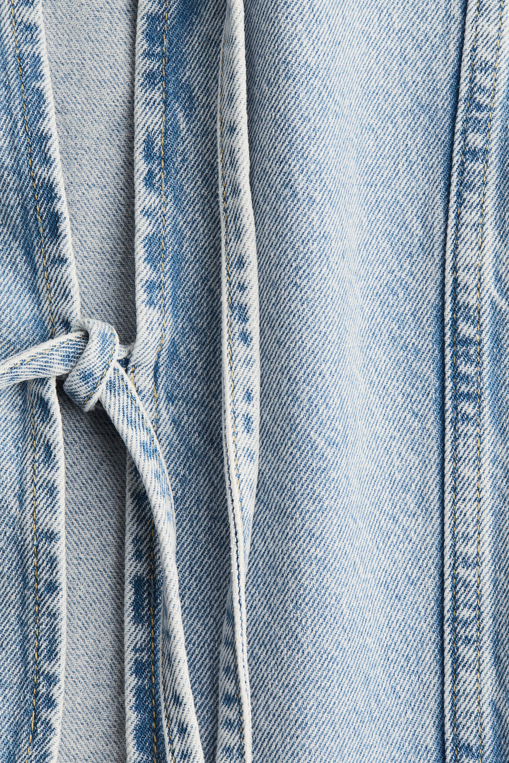 Chaleco denim con lazadas - H&m фото 2