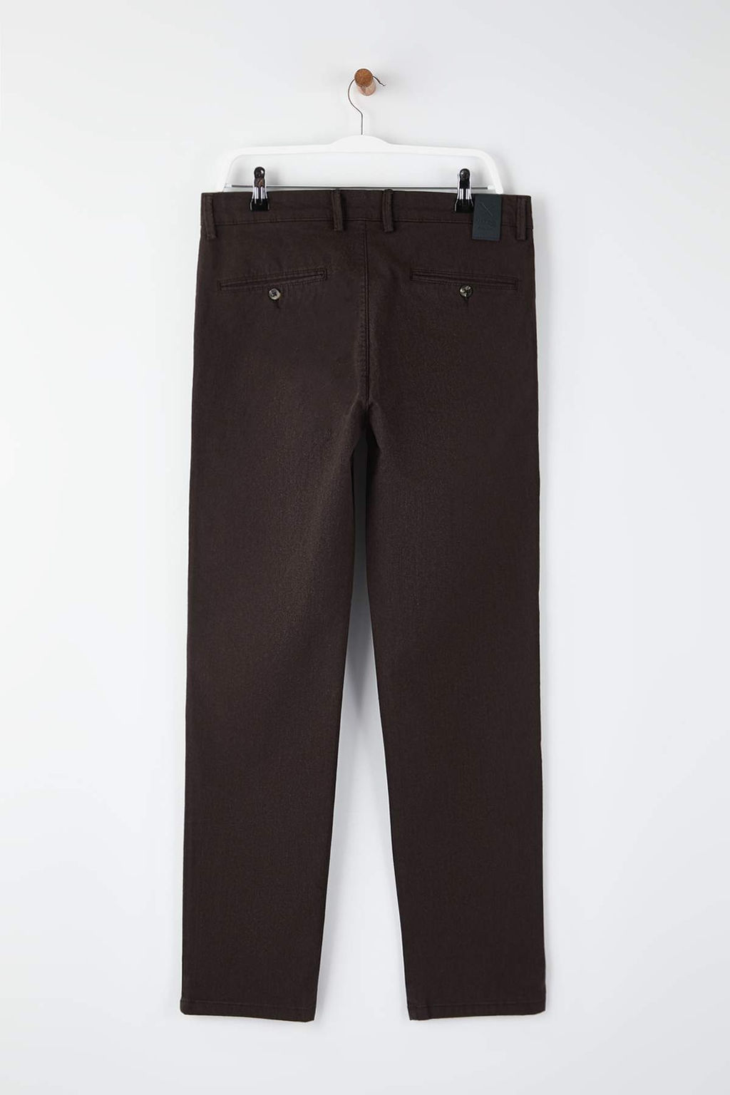 Kahverengi Erkek Dokuma Kumas Pantolon TMNAW26PL00032