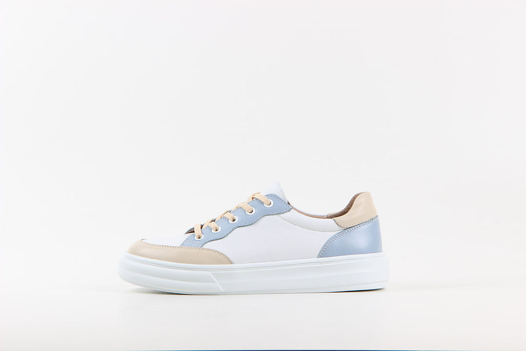 Кеды EDART 148.lusi22w. white/beige/blue