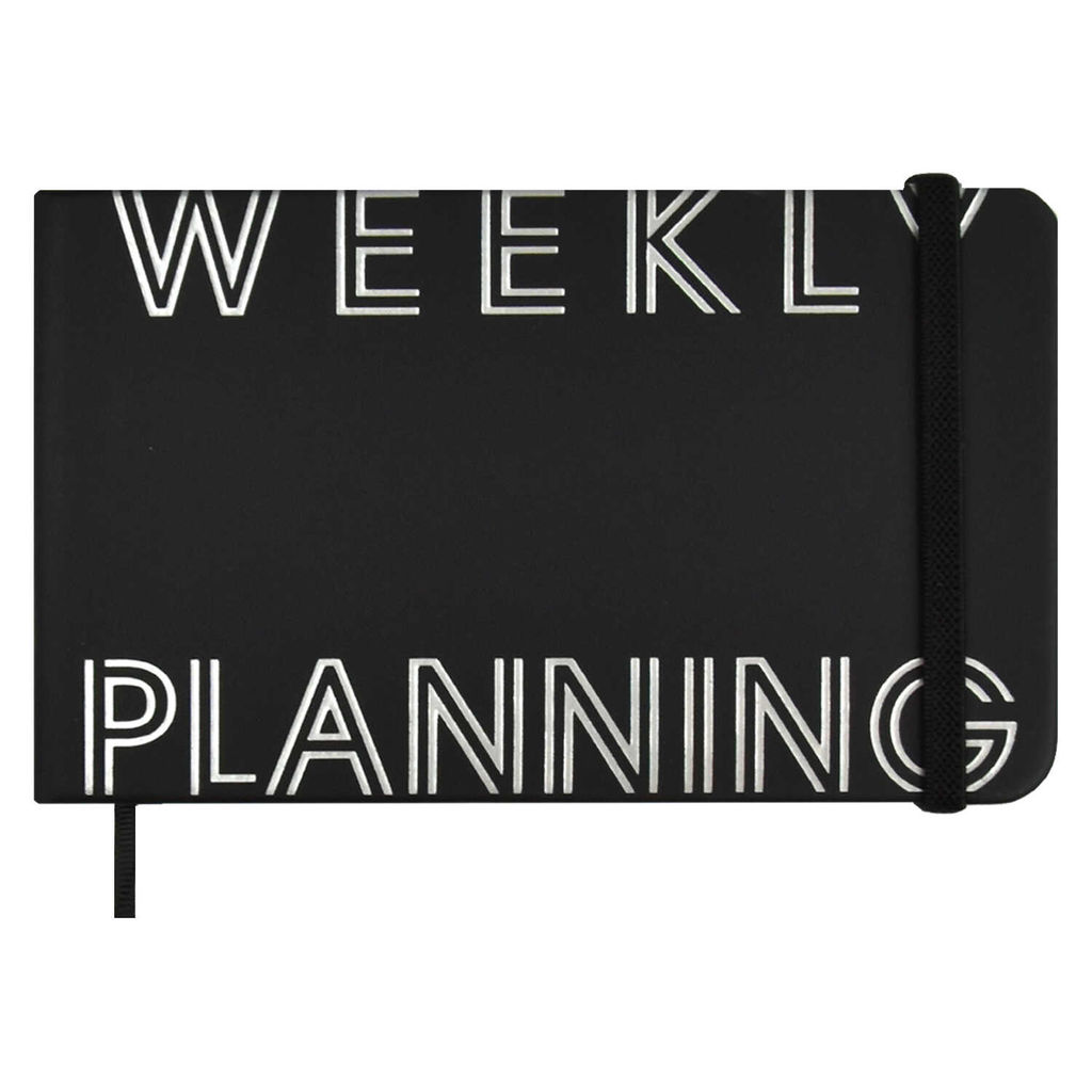 Еженедельник недатированный ESCALADA, 150х90 мм, 80 л., арт. 68508/ 20 ВИННЕР ЧЁРНЫЙ