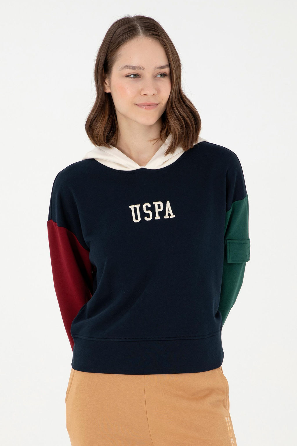Женский темно-синий свитшот Неожиданная скидка в корзине - U.s. polo assn фото 8