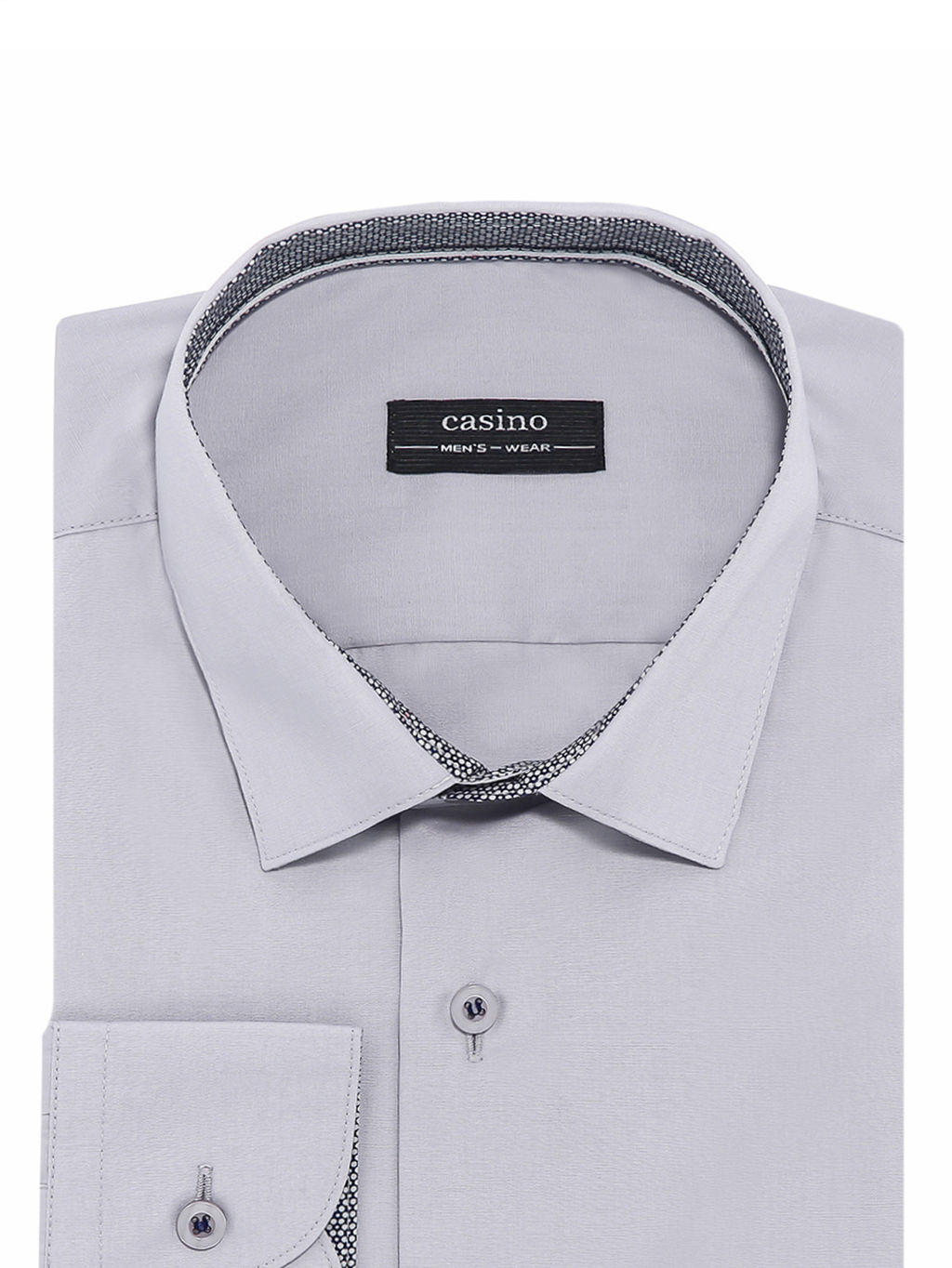 Сорочка мужская длинный рукав CASINO c310/157/GR/Z/1p  фото 3