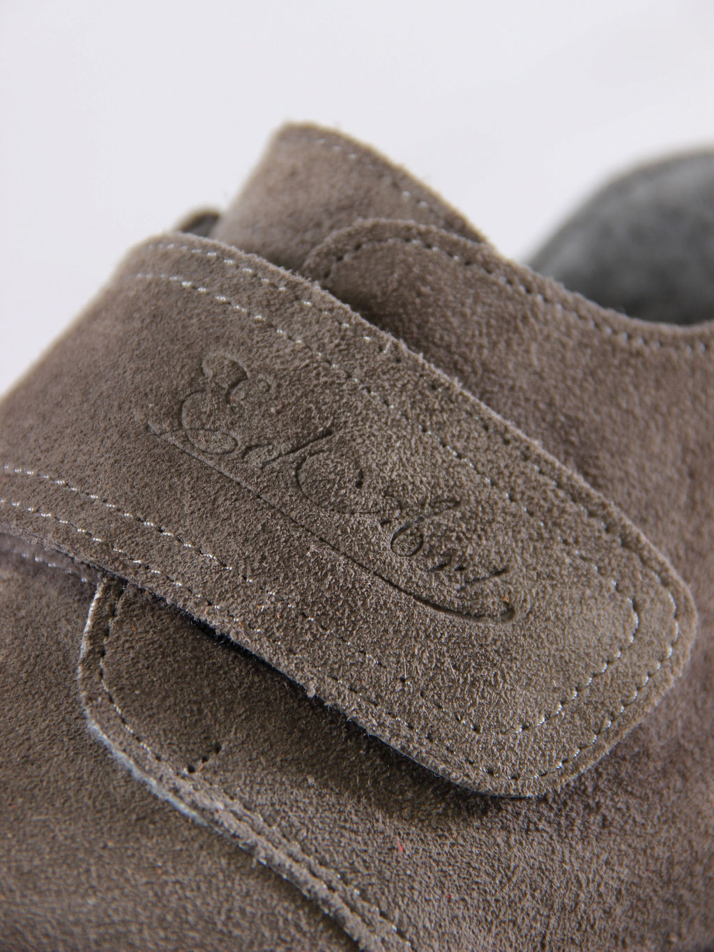 Босоногие ботинки 209.NATAbl.Серый замок замша/байка