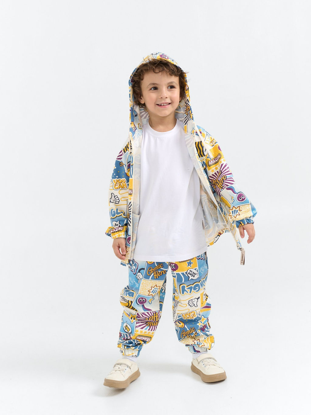 Толстовка оверсайз облегченная Comic hero - Bungly фото 12