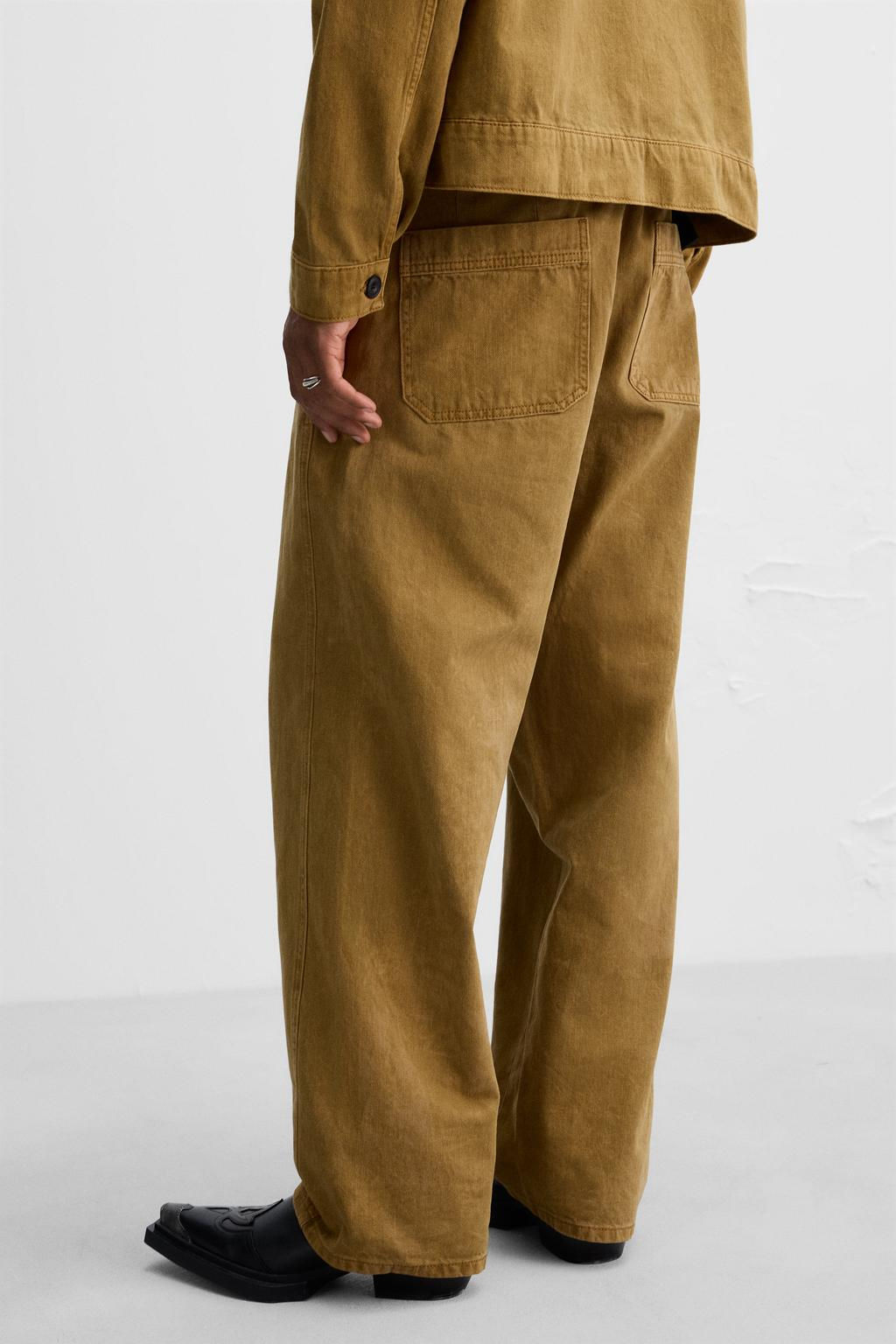 LIMITED EDITION RELAXED FIT JEANS - Zara фото 5