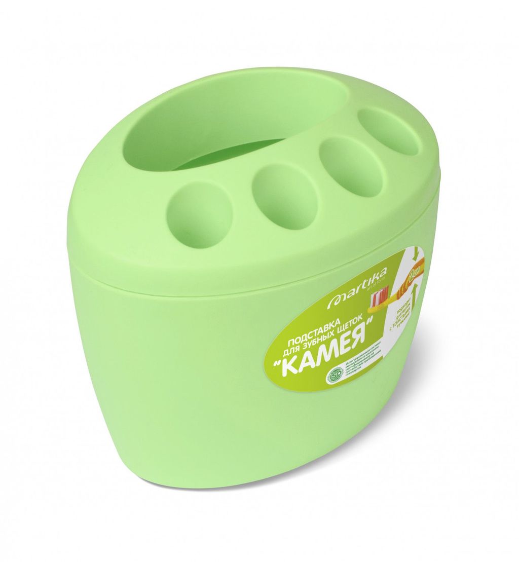 Подставка д/зубных щеток КАМЕЯ