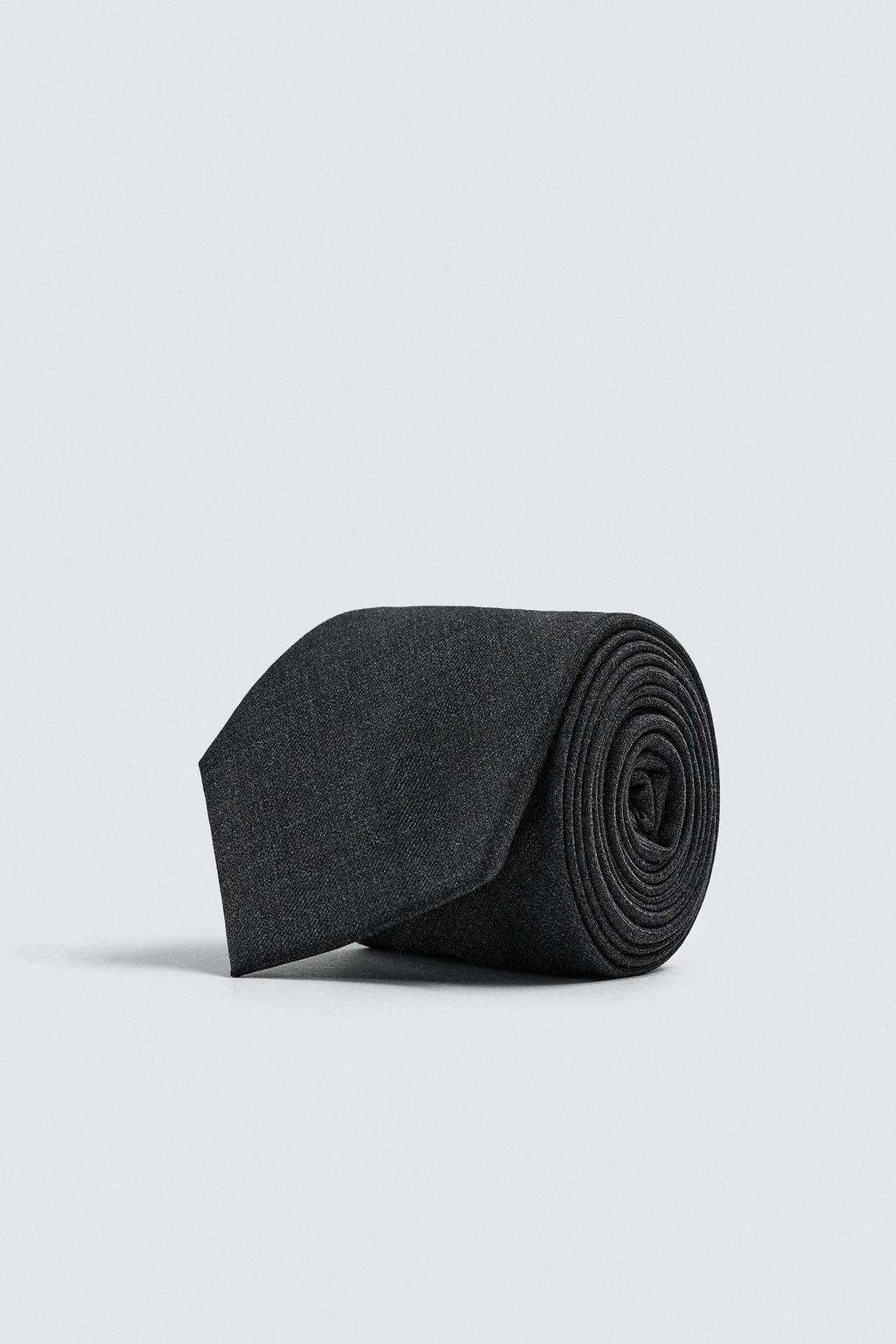 CORBATA B?SICA 100% LANA / Gris oscuro