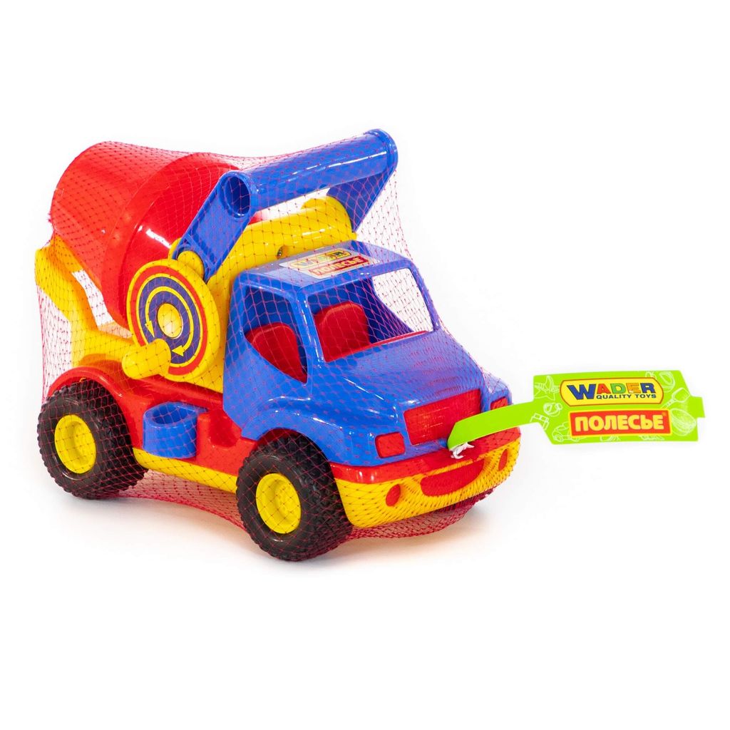 КонсТрак, автомобиль-бетоновоз (в сеточке) - Полесье фото 5