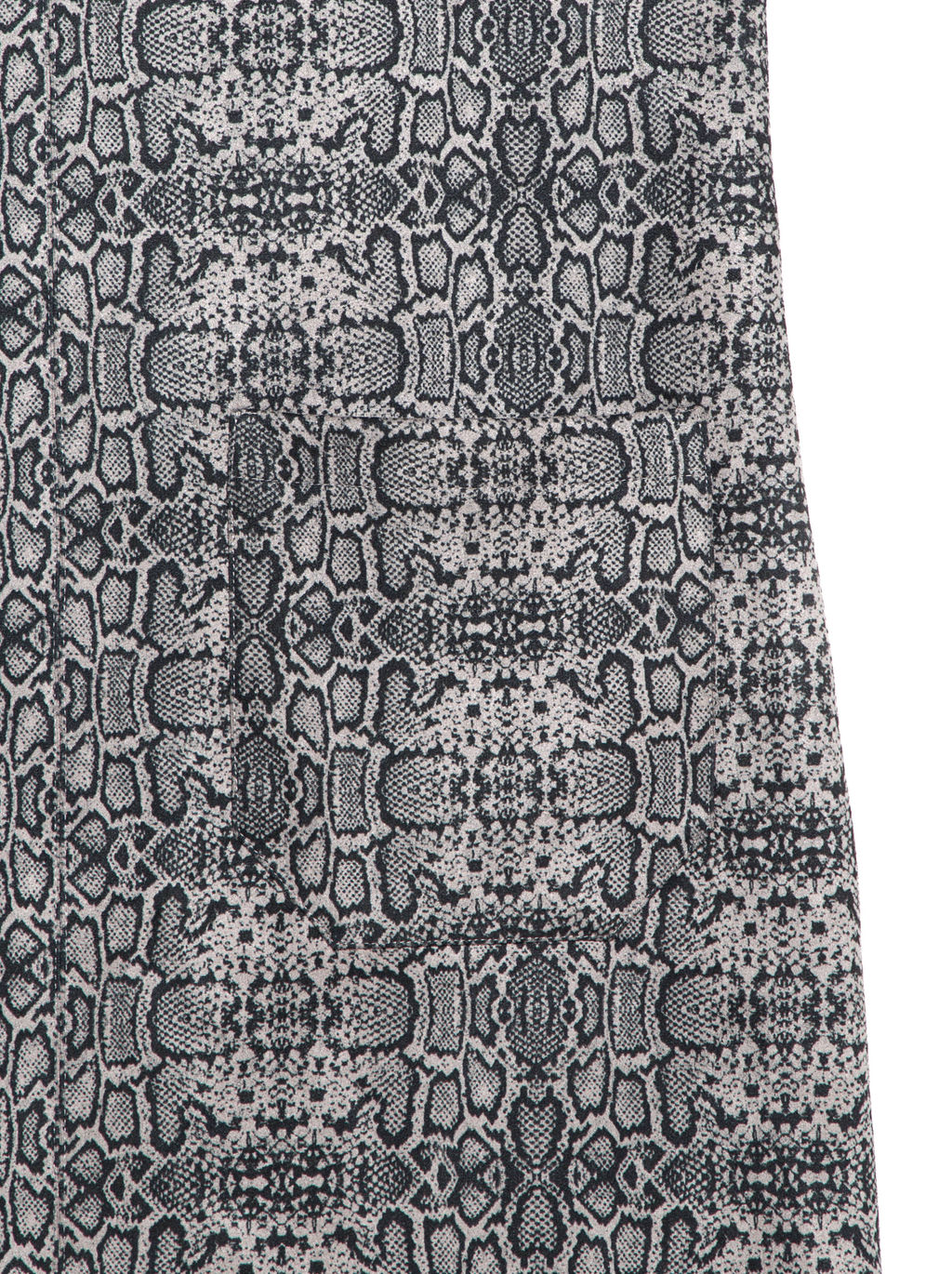 CONTE Сарафан из искусственной замши со змеиным принтом LSF 1055 light grey snake light grey snake