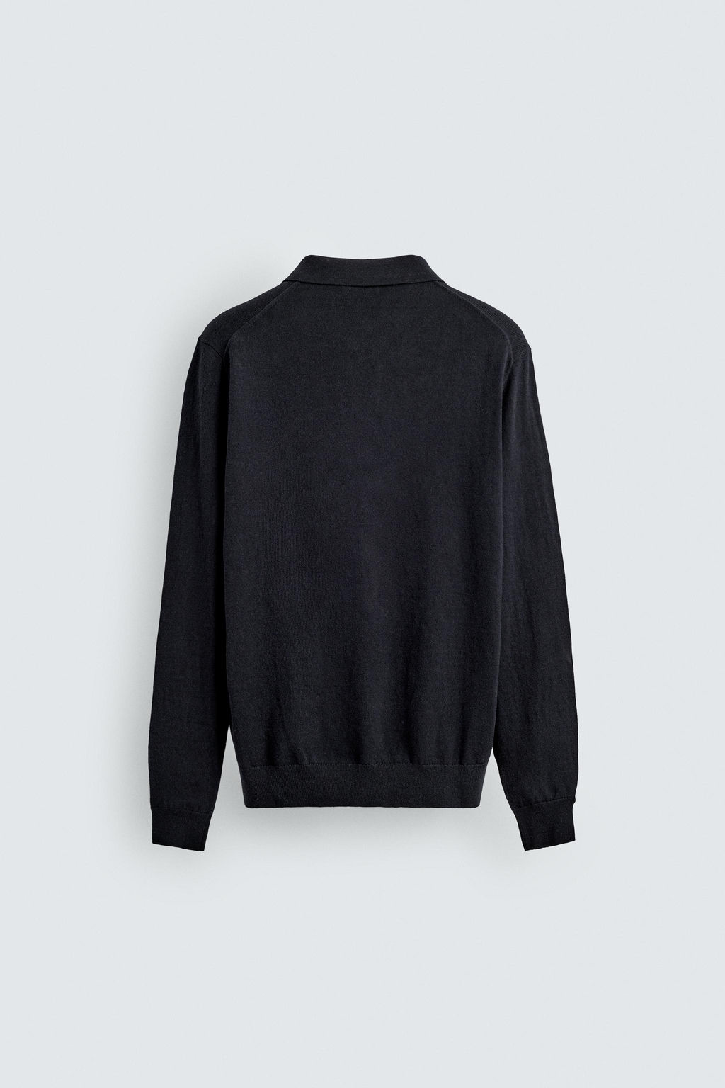 REGULAR FIT KNIT POLO SHIRT - Zara фото 16