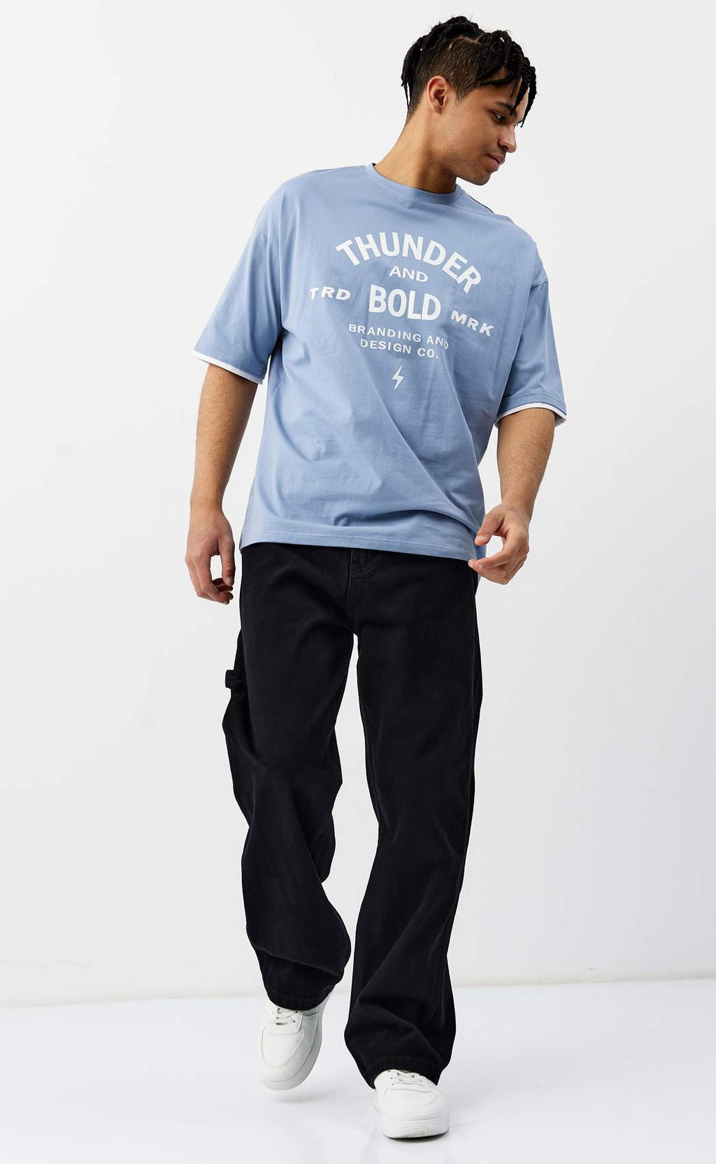 Джинсы муж. F511-0100 black - Fine joyce фото 10