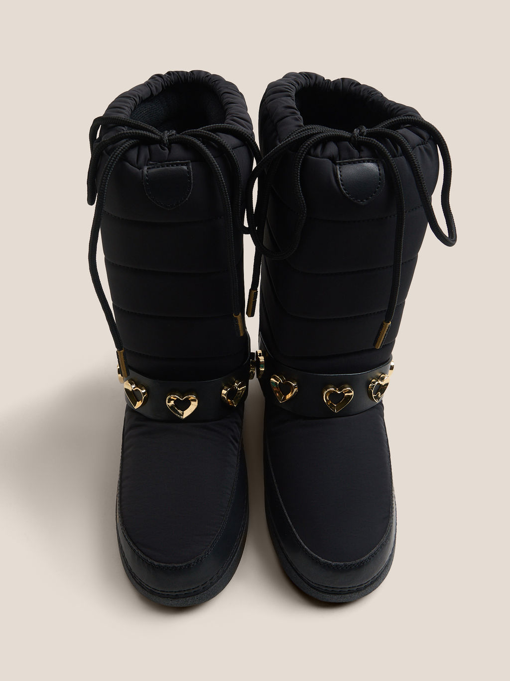 Женские дутики LOVE MOSCHINO SKI BOOT Артикул 4562709, черный  фото 4